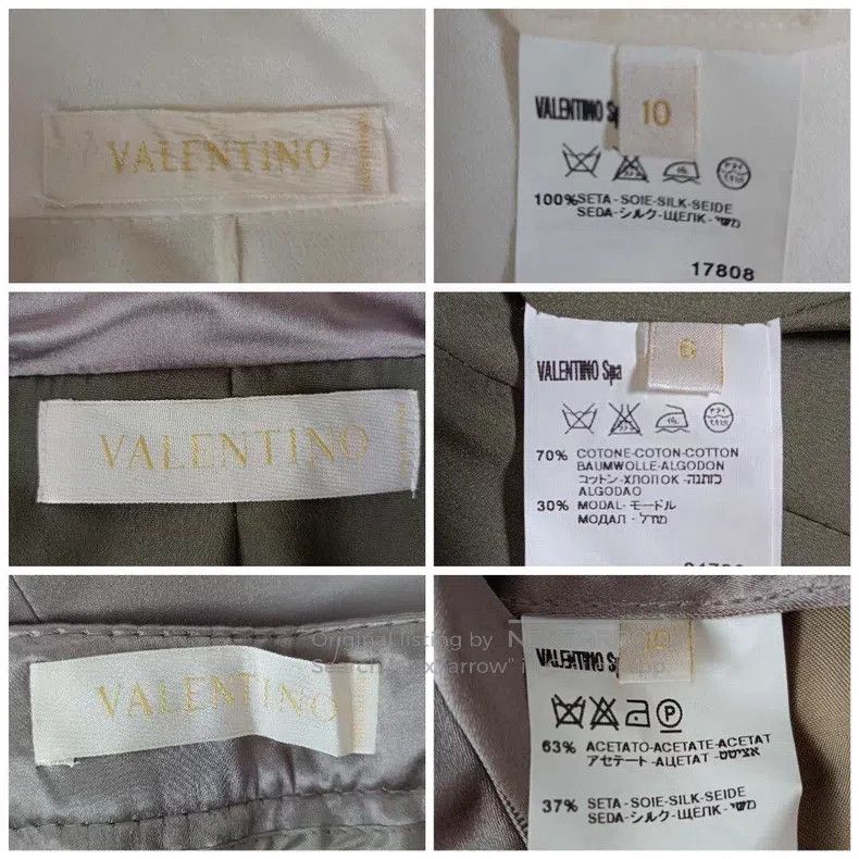Valentino Valentino Brown satin three-piece set Size S / US 4 / IT 40 - 9 Thumbnail