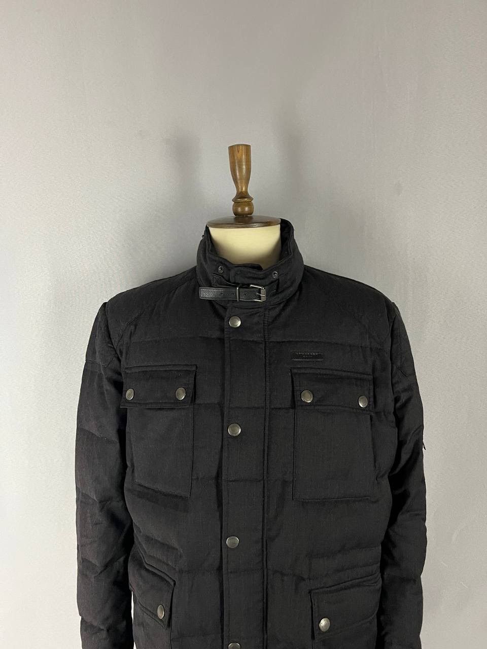 Burberry Burberry Brit Down Jacket Dark Grey Multi Pocket Size US XXL / EU 58 / 5 - 2 Thumbnail