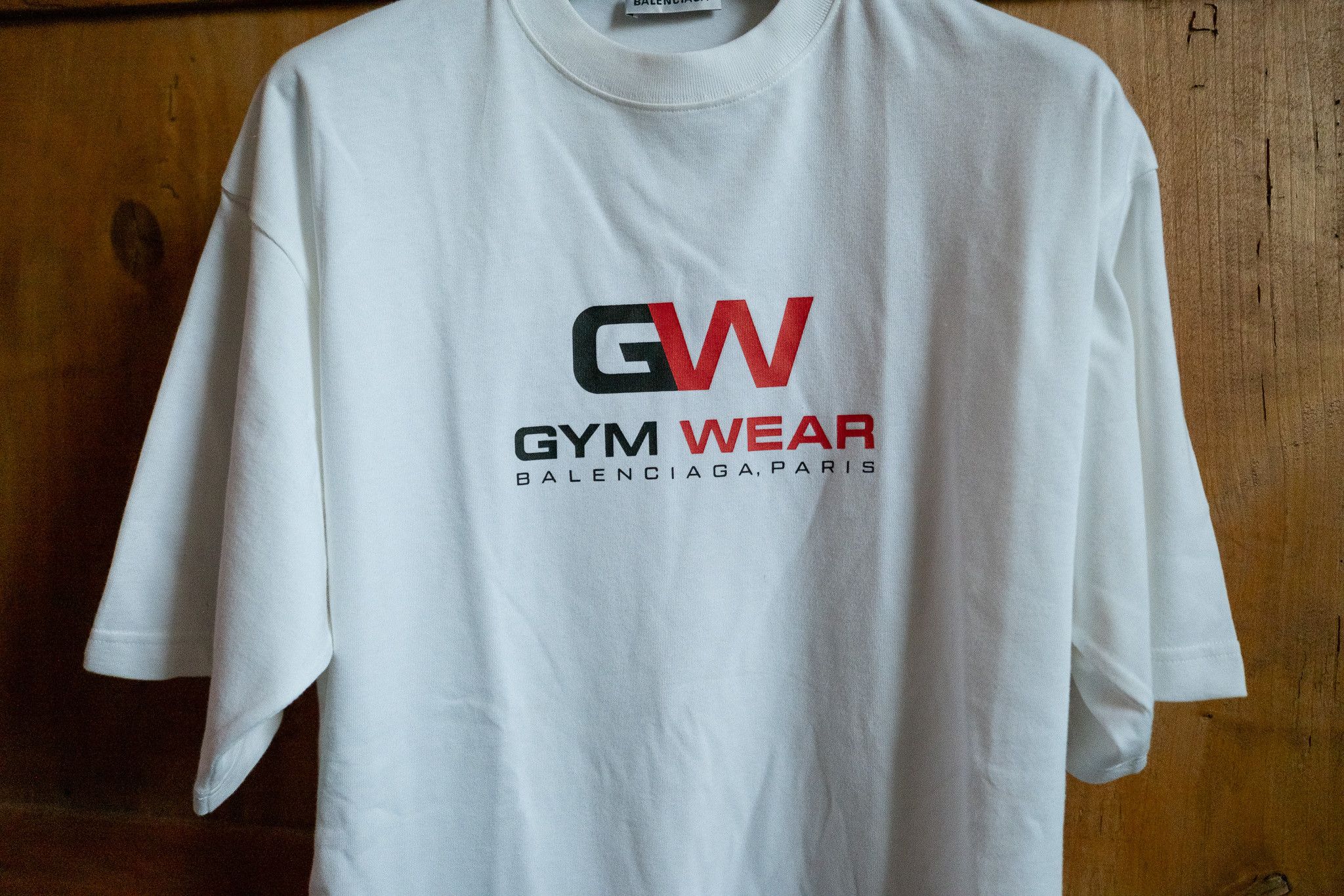 Balenciaga Balenciaga Oversized Gymwear Tee Size US S / EU 44-46 / 1 - 2 Thumbnail
