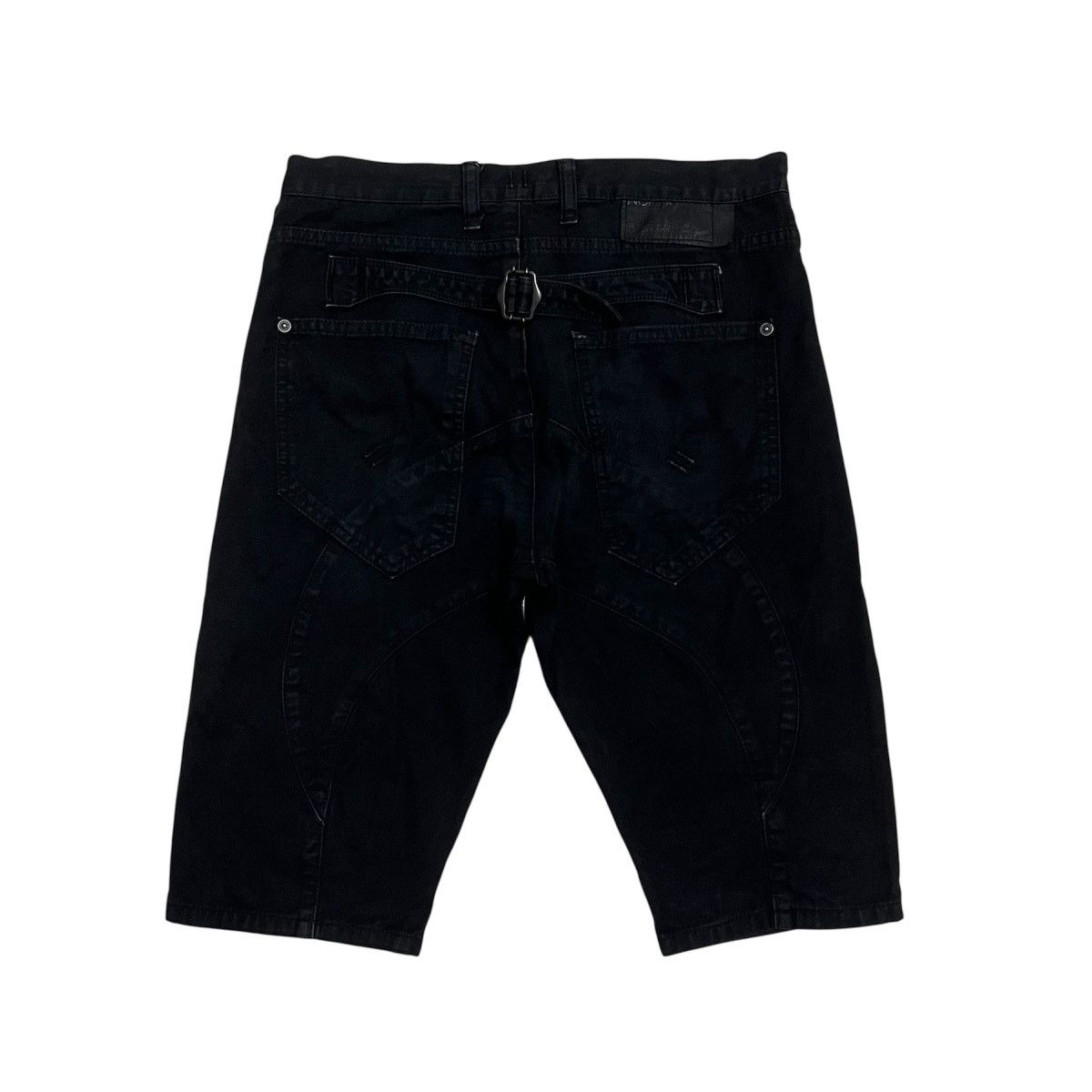 Neil Barrett Neil Barrett Short Pant Black Buckle Back Size US 29 - 11 Thumbnail