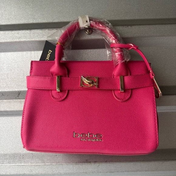 Bebe NWT BEBE EVIE SMALL SATCHEL ORCHID BAG Size ONE SIZE - 1 Thumbnail