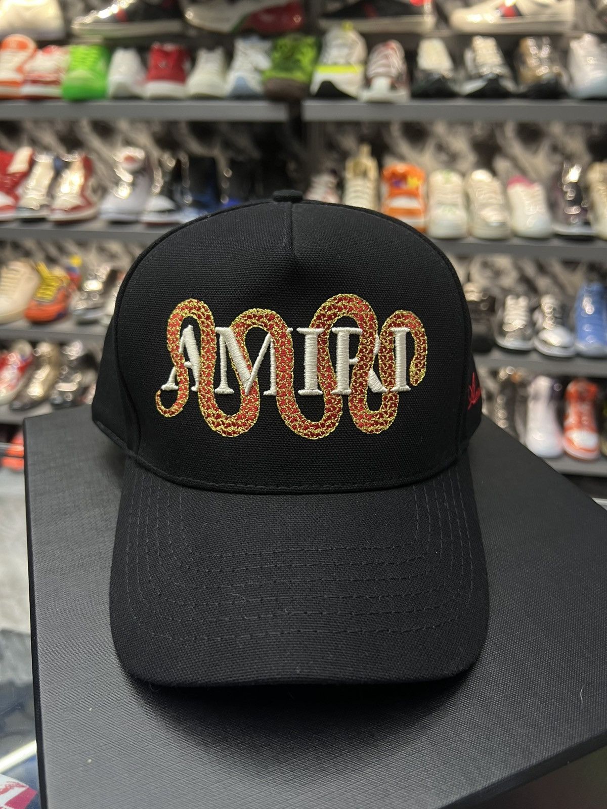 Amiri Amiri Snake Canvas Hat Size ONE SIZE - 3 Thumbnail