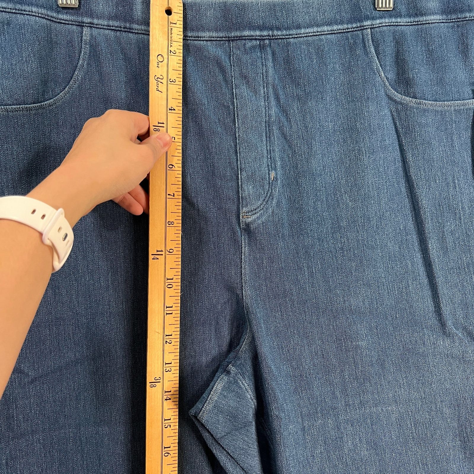 Other Susan Graver Regular Cool Touch Denim Pull-On Ankle Jean Size 22" - 7 Thumbnail