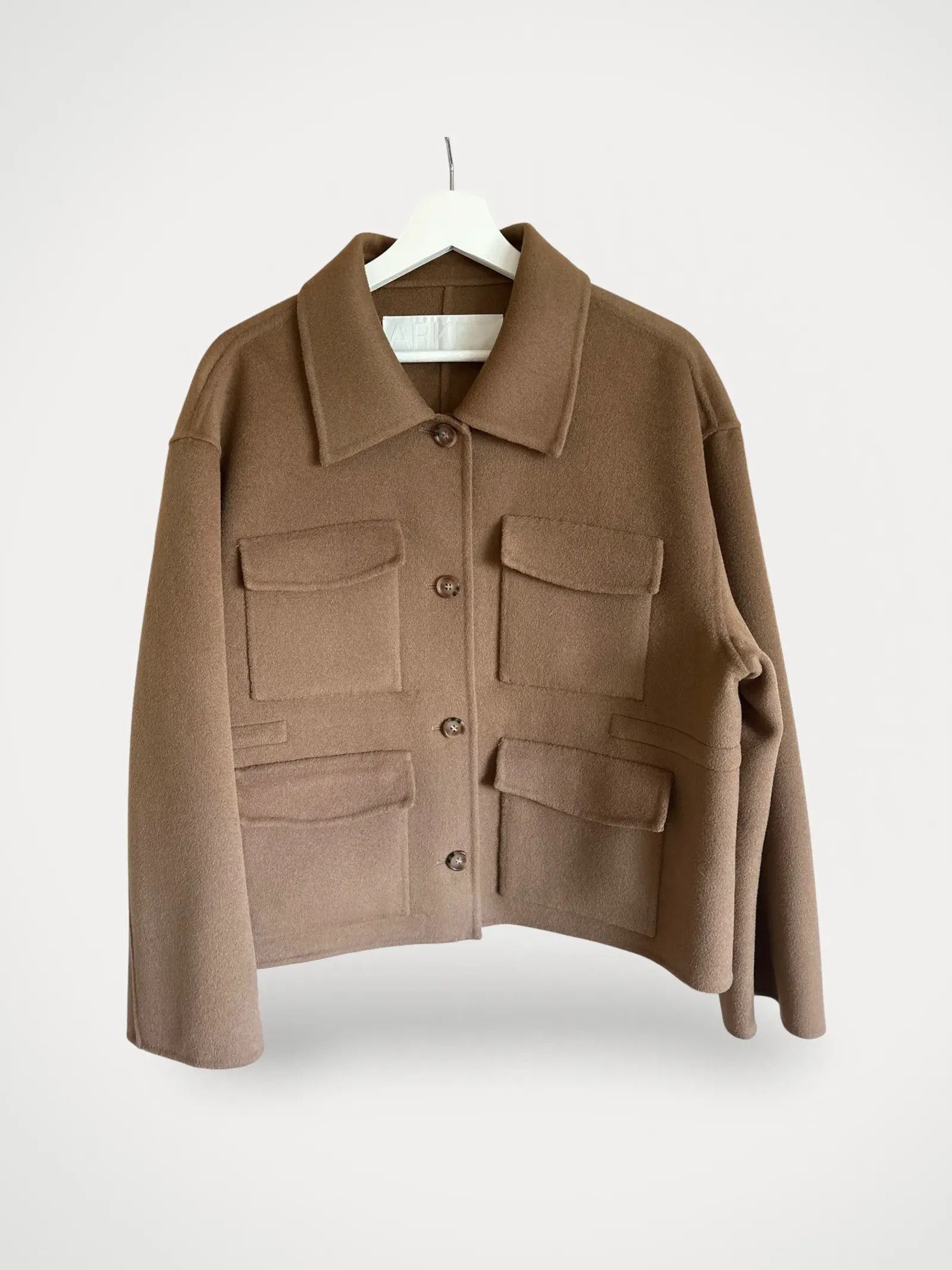 Arket Arket Kort dubbelvävd jacka Jacket Size M / US 6-8 / IT 42-44 - 1 Thumbnail