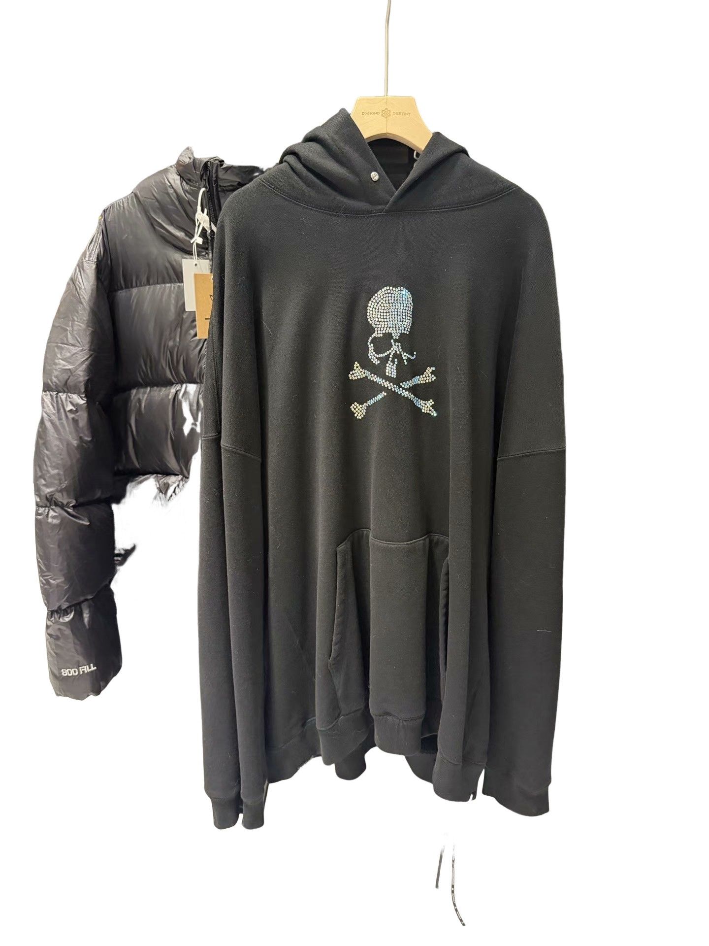 Mastermind Japan Mastermind Japan Swarovski Crystal Hoodie XL Size US XL / EU 56 / 4 - 1 Thumbnail