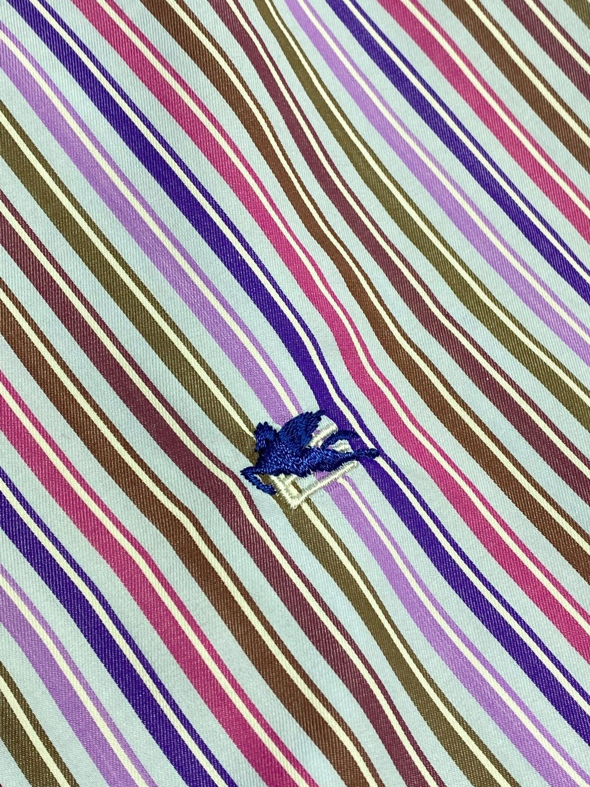 Etro 🔥 Y2K ETRO MILANO STRIPED SHIRT BOLD COLORS DANDY STYLE Size US M / EU 48-50 / 2 - 7 Thumbnail