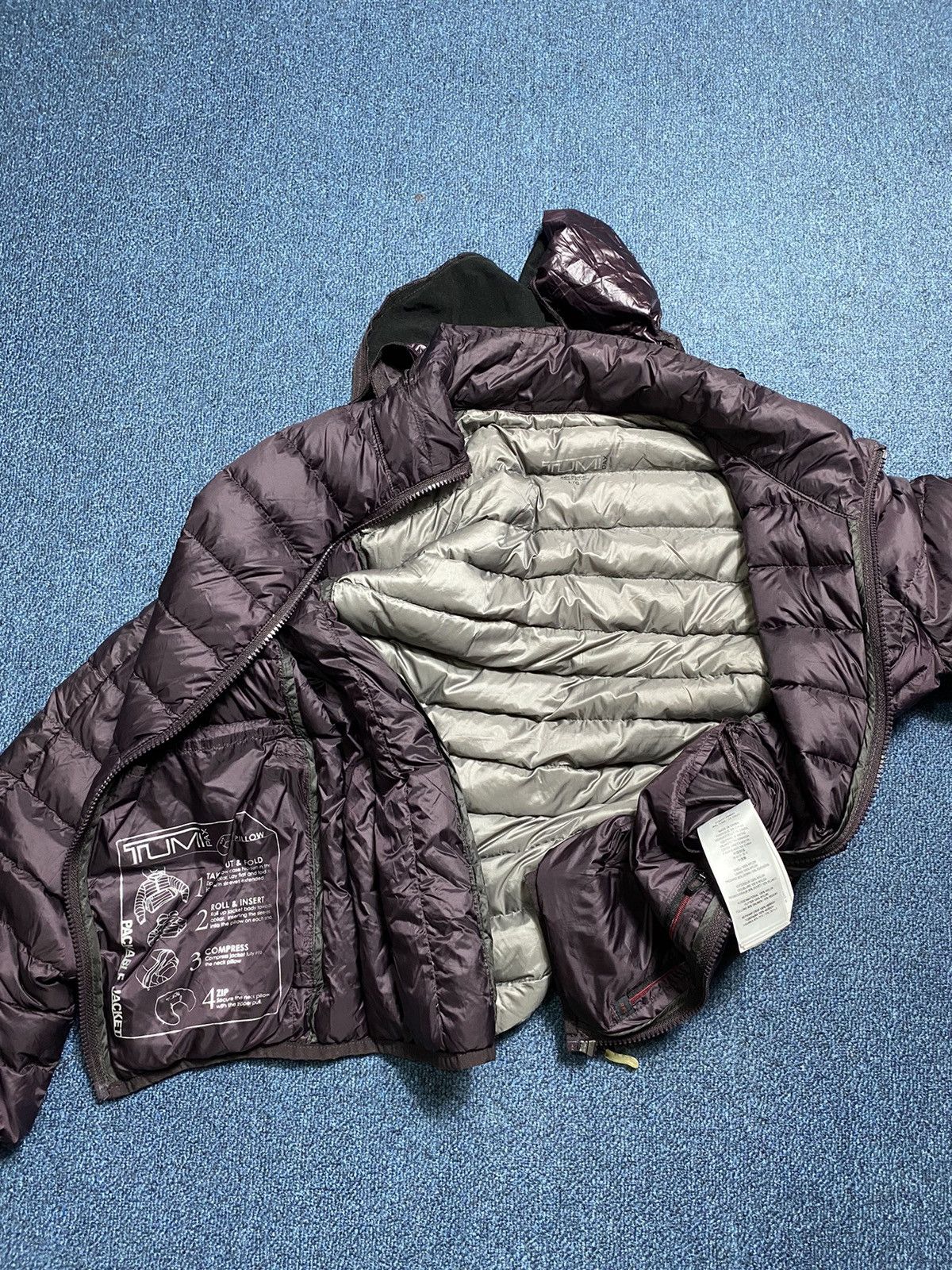 Tumi Tumi Pax - Packable Travel Puffer Jacket Size US L / EU 52-54 / 3 - 4 Thumbnail