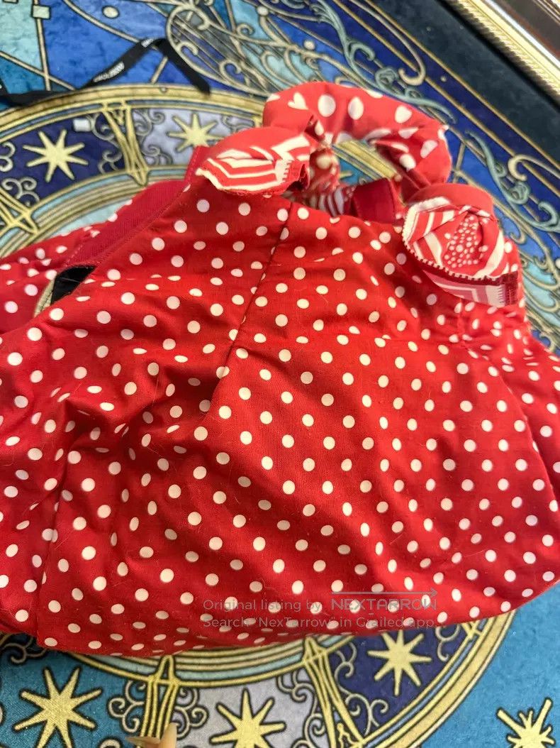 Vivienne Westwood Vivienne Westwood size os Red Polka Dot Vintage Bear Handba Size ONE SIZE - 3 Thumbnail