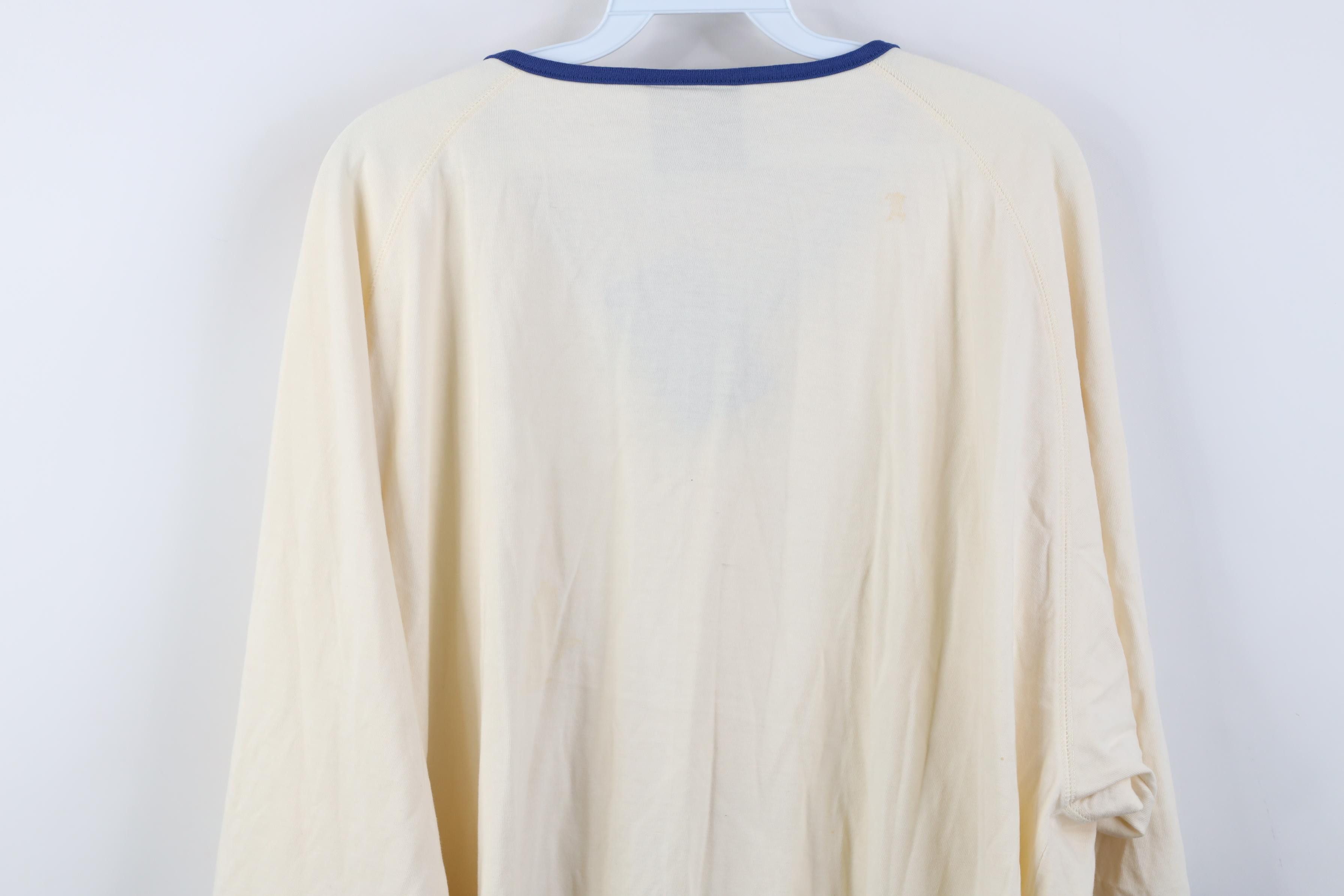 Adidas Deadstock Vintage 90s Adidas 3/4 Sleeve Raglan T-Shirt Size US XL / EU 56 / 4 - 18 Thumbnail