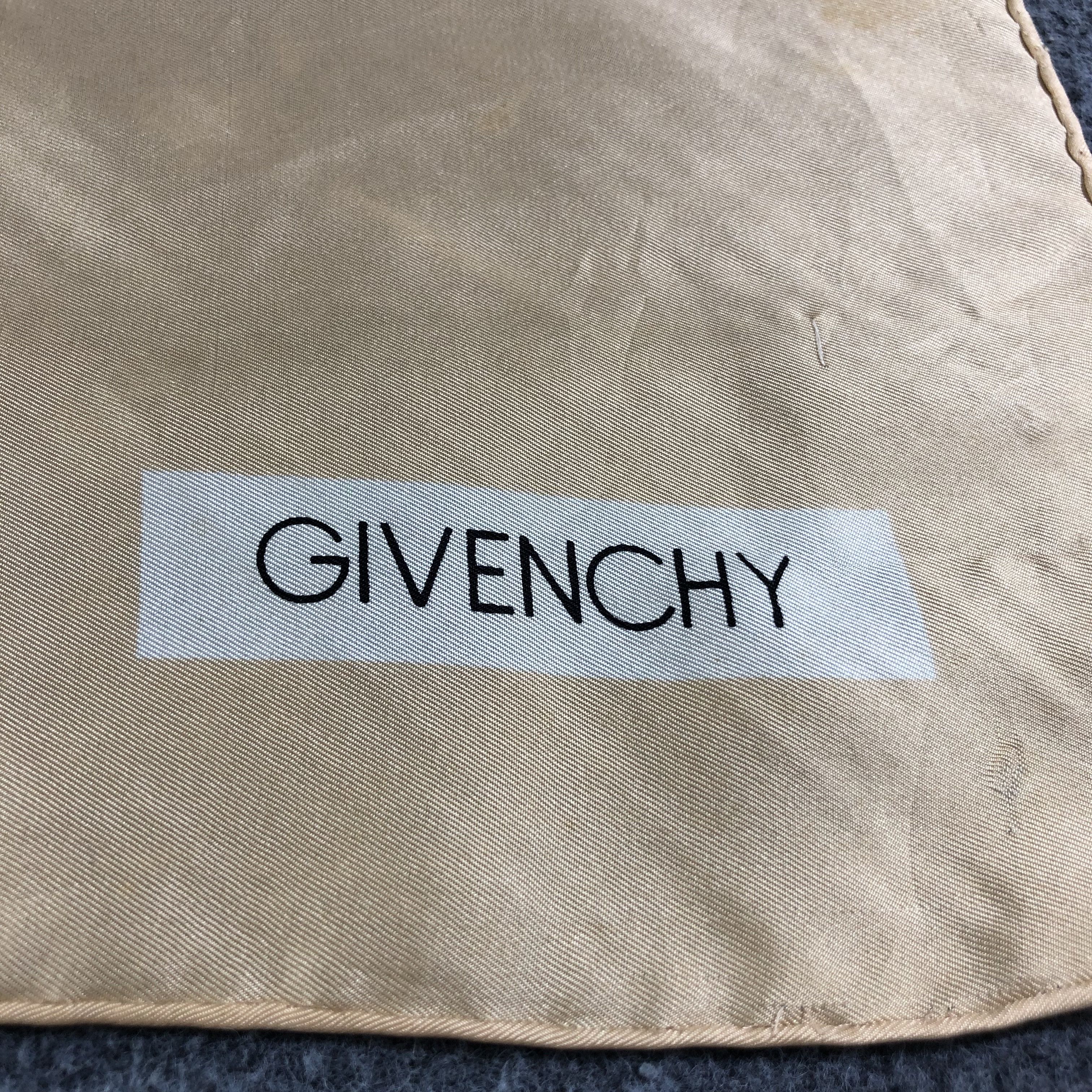 Givenchy Vintage Givenchy Plain Silk Scarf M465 Size ONE SIZE - 3 Thumbnail