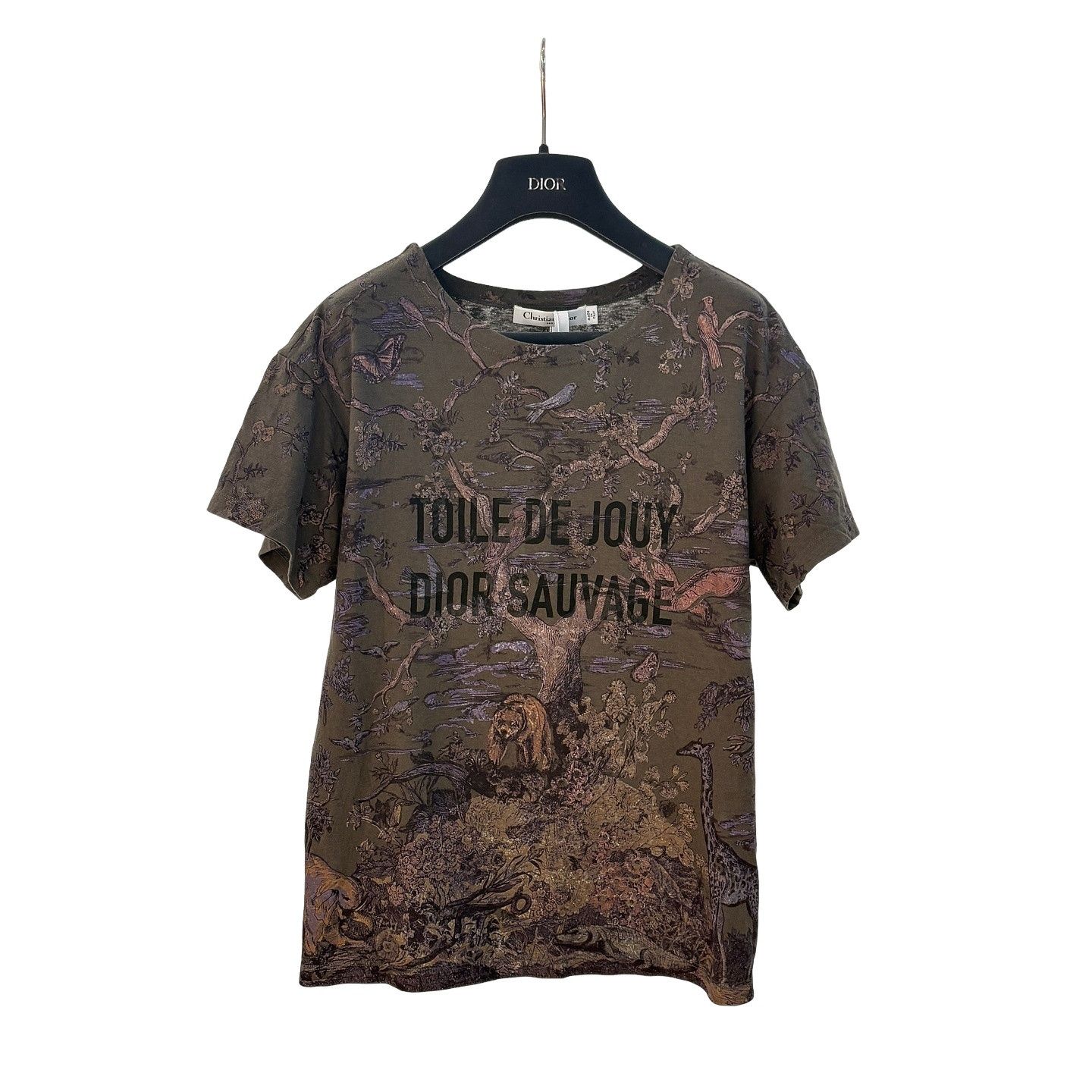 Dior × Kris Van Assche Dior Homme Let's Rock S/S 09 green T-shirt