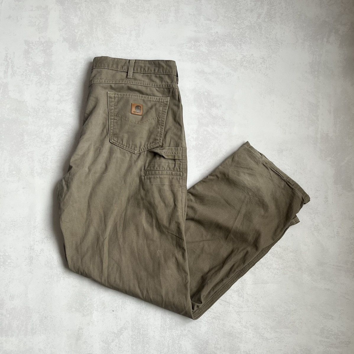 Carhartt × Vintage Vintage Carhartt fadded baggy work wear carpenter pants Size US 40 / EU 56 - 1 Thumbnail