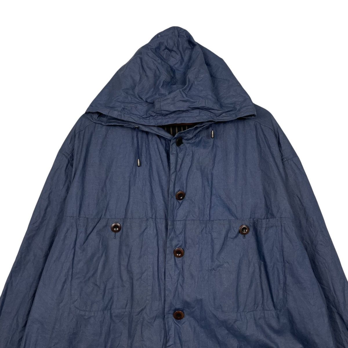 Adolfo Dominguez Adolfo Dominguez Hooded Jacket Size US M / EU 48-50 / 2 - 2 Thumbnail