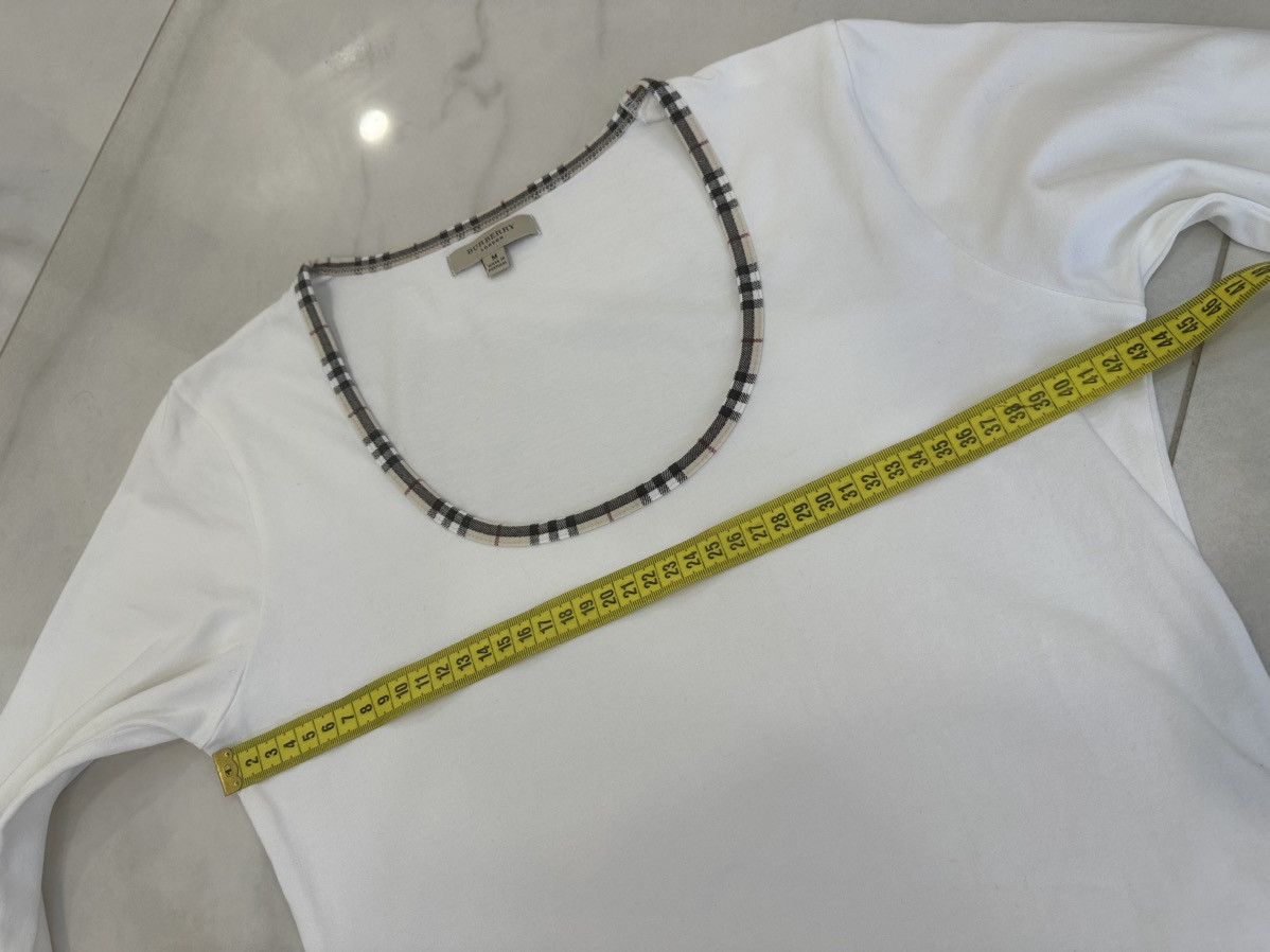 Burberry Burberry Womens Top 3/4 Sleeves Nova Check Size M / US 6-8 / IT 42-44 - 12 Thumbnail