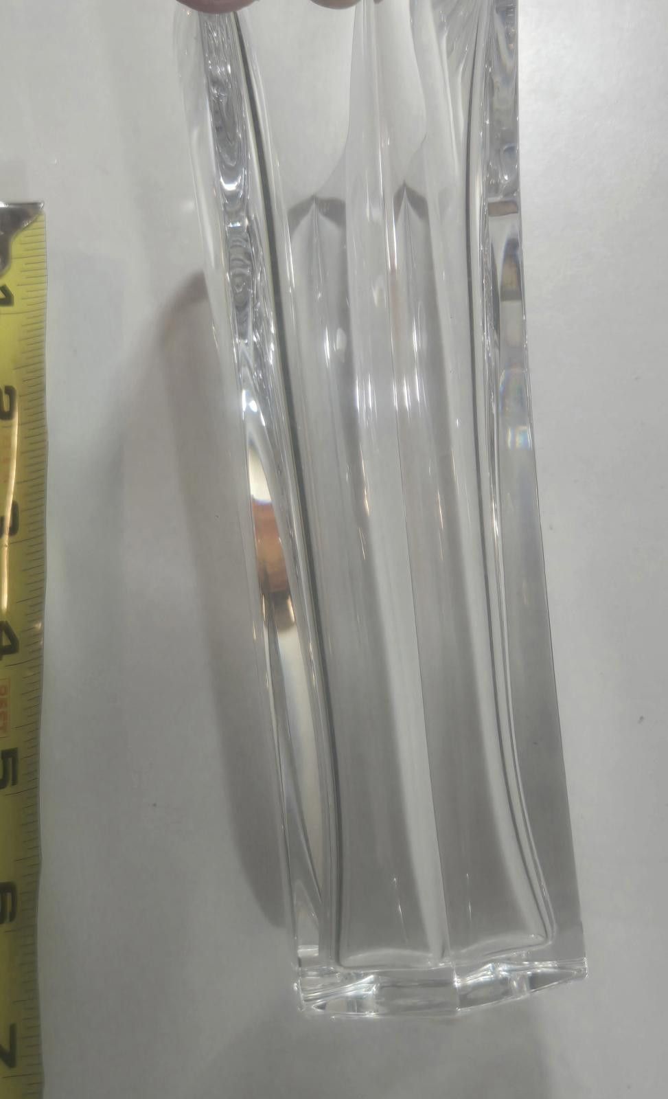 Baccarat Ginkgo Crystal Flower Vase Limited