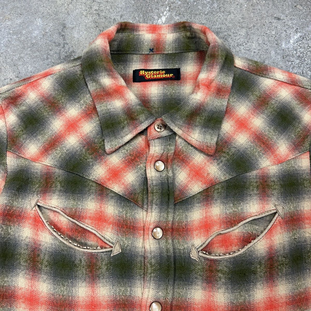 Hysteric Glamour × Japanese Brand × Vintage 1990s Hysteric Glamour - Western Shirt Size US XS / EU 42 / 0 - 4 Thumbnail