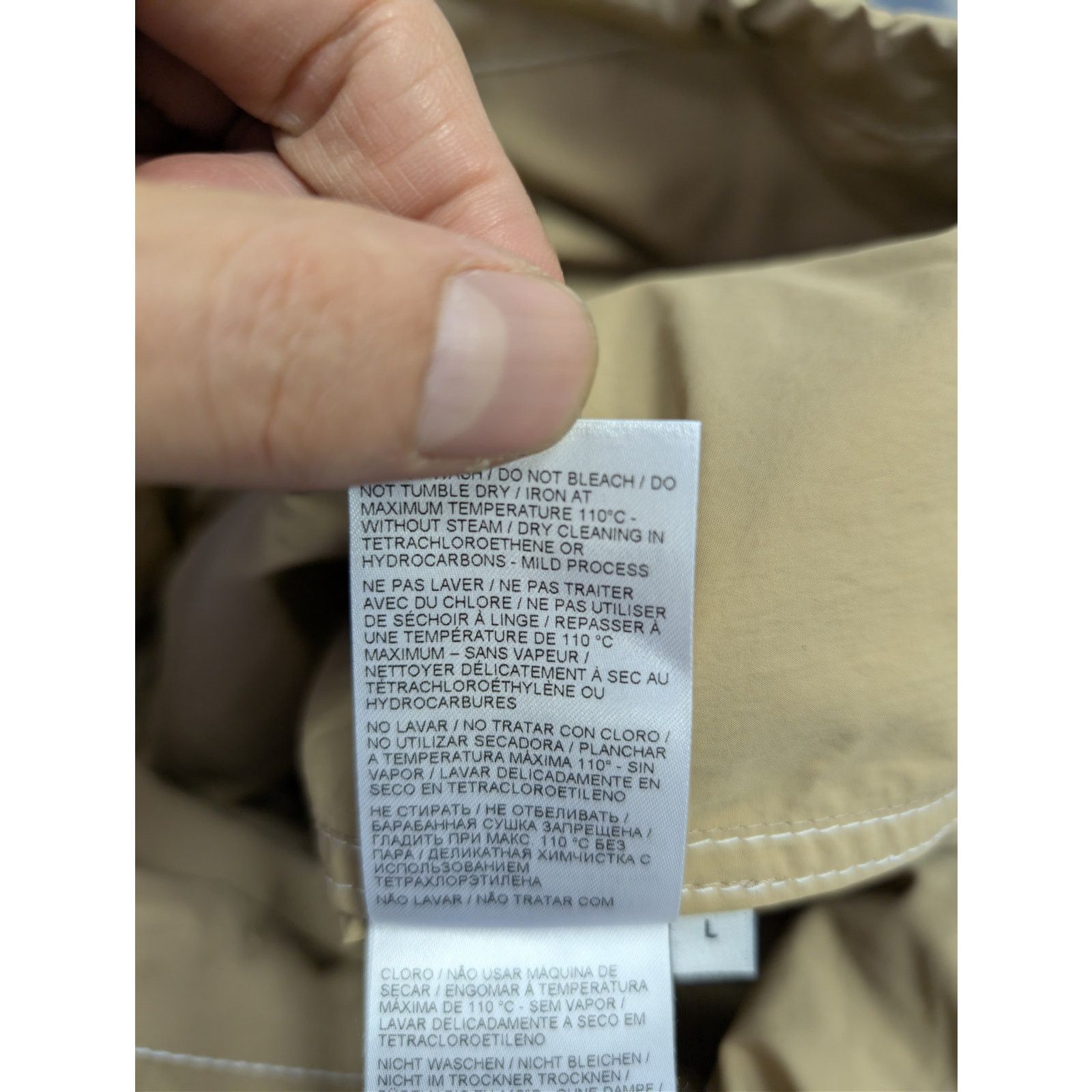 Bottega Veneta o1rshd1 Tech Nylon Blouson Hoodie Jacket in Seasame Size US L / EU 52-54 / 3 - 19 Thumbnail