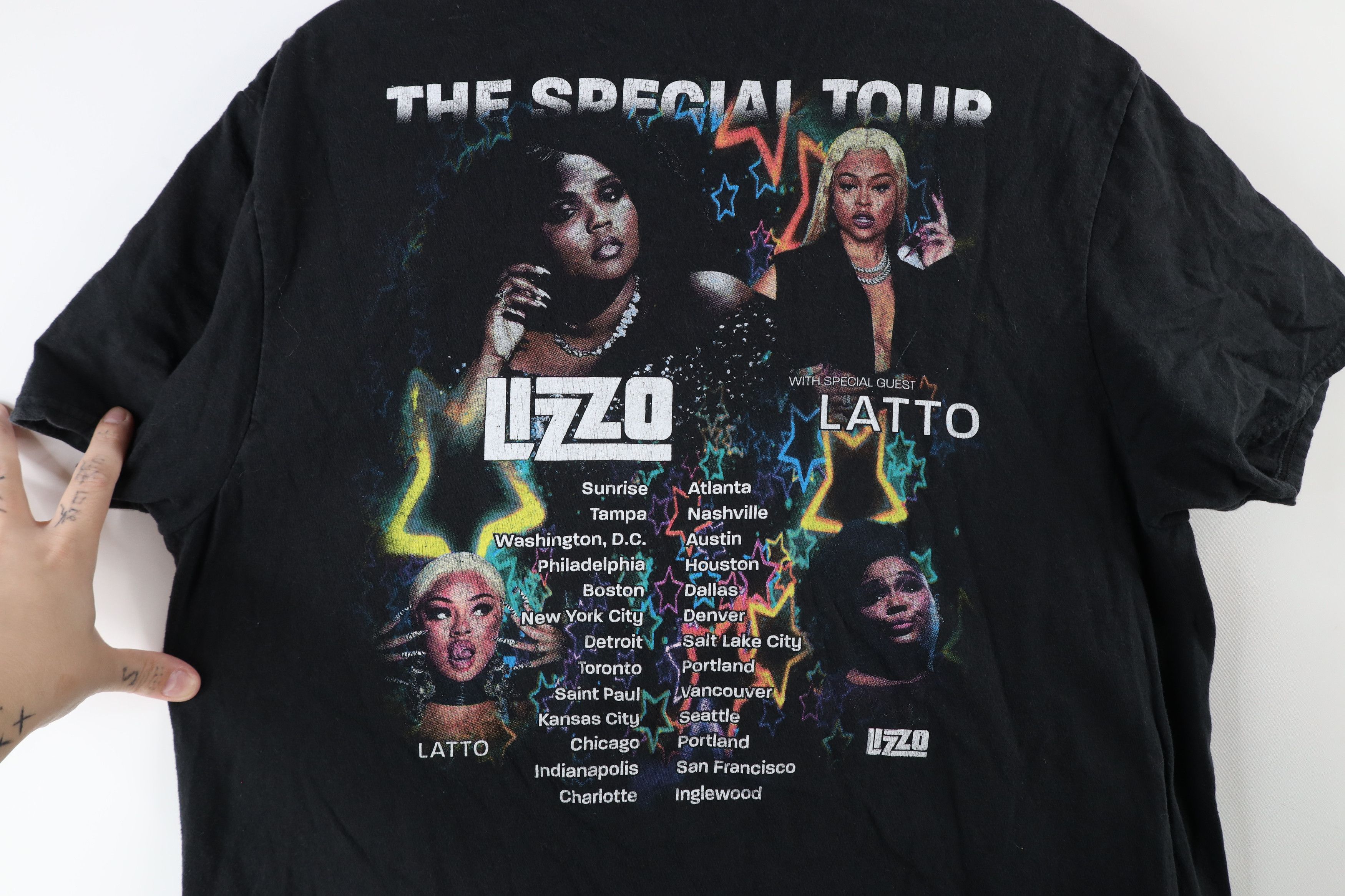 Vintage Streetwear Tour Lizzo Band Short Sleeve T-Shirt Black Size M / US 6-8 / IT 42-44 - 7 Thumbnail