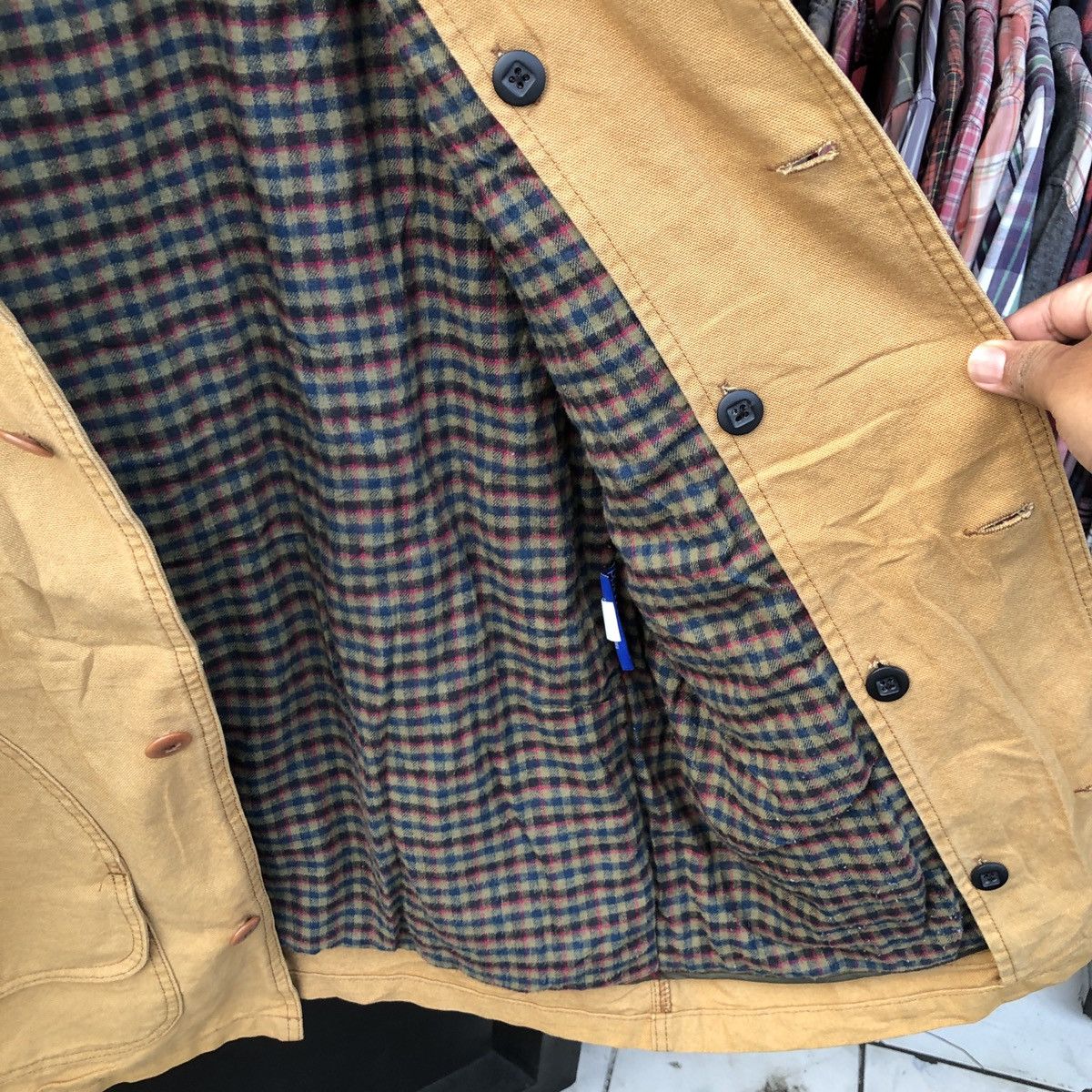 L.L. Bean × Vintage VTG LL BEAN CHORE PARKA JACKET WITH INNER Size US L / EU 52-54 / 3 - 6 Thumbnail