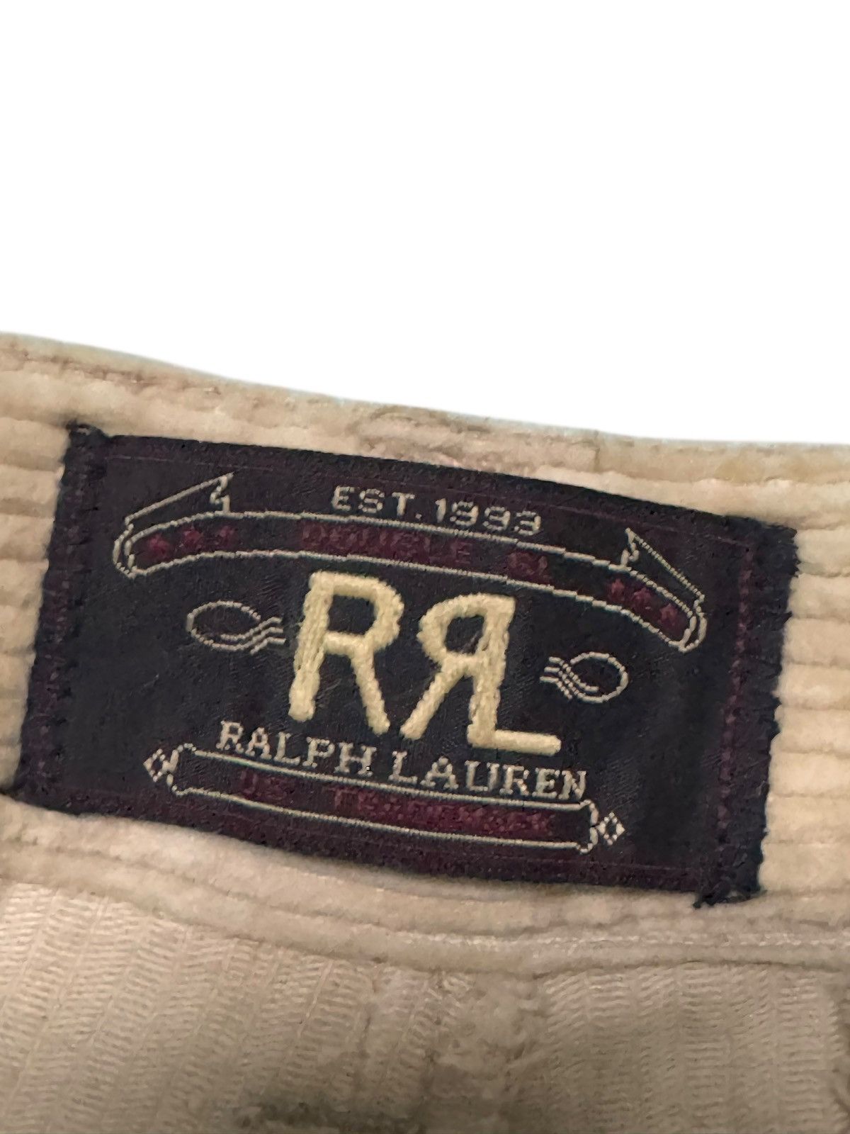 RRL Ralph Lauren Vintage 90s rrl ralph lauren corduroy wide pants Size US 32 / EU 48 - 10 Thumbnail