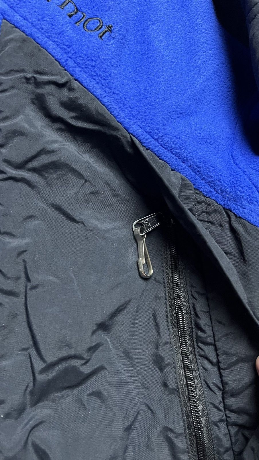 Marmot Marmot vintage fleece + nylon zip jacket Size US M / EU 48-50 / 2 - 5 Thumbnail
