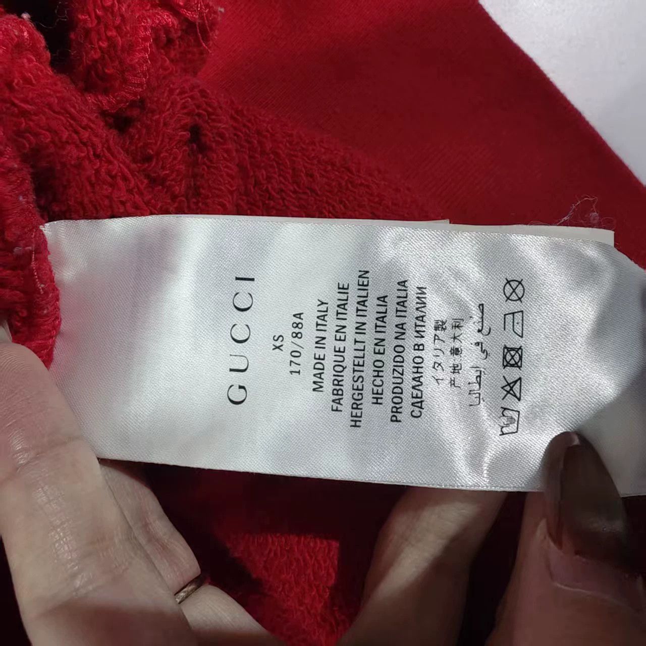 Gucci Gucci flag sweatshirt, almost brand new Size XS / US 0-2 / IT 36-38 - 8 Thumbnail