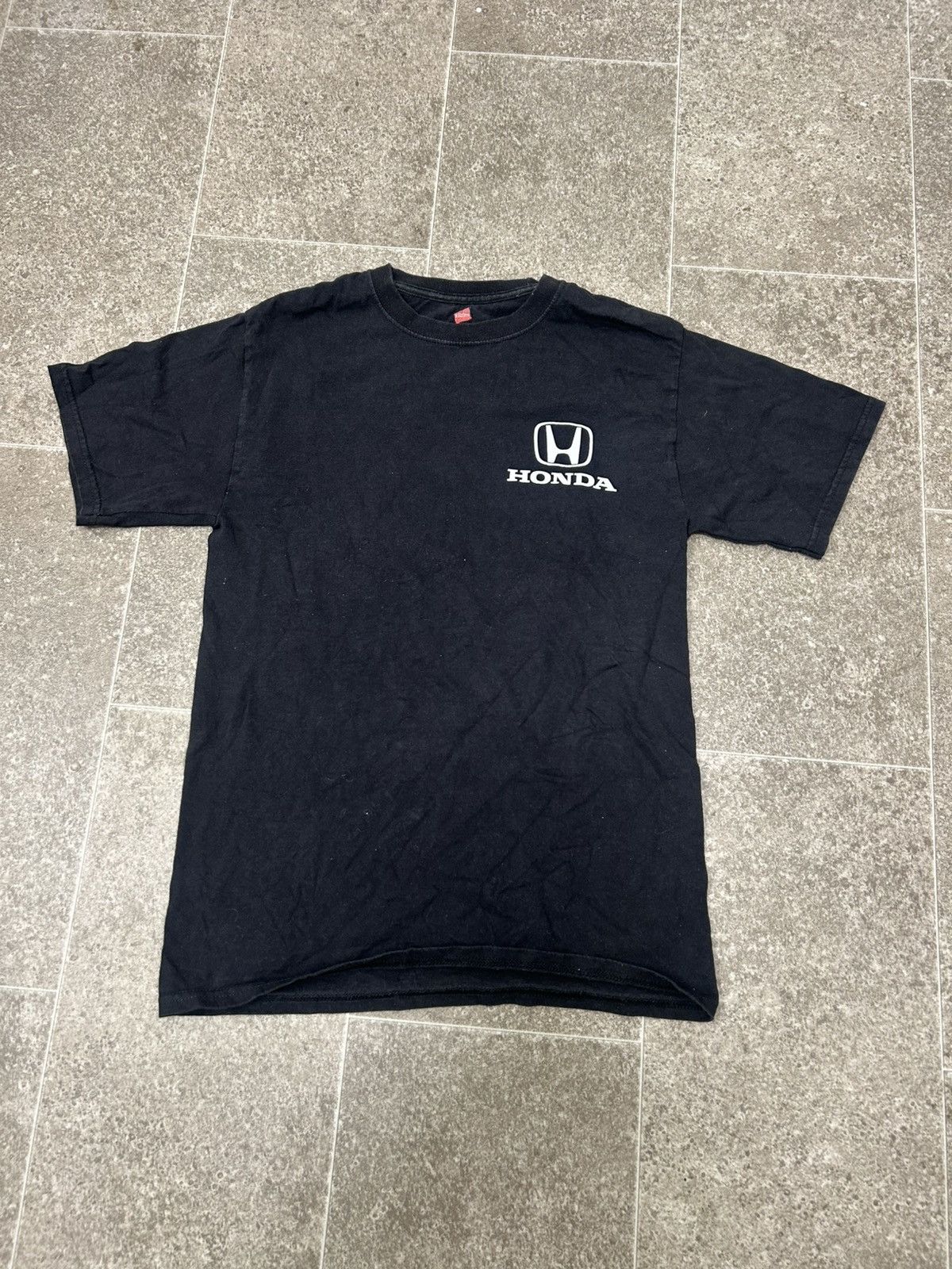 Hanes Vintage Hanes Honda work T-shirt Size US S / EU 44-46 / 1 - 1 Thumbnail