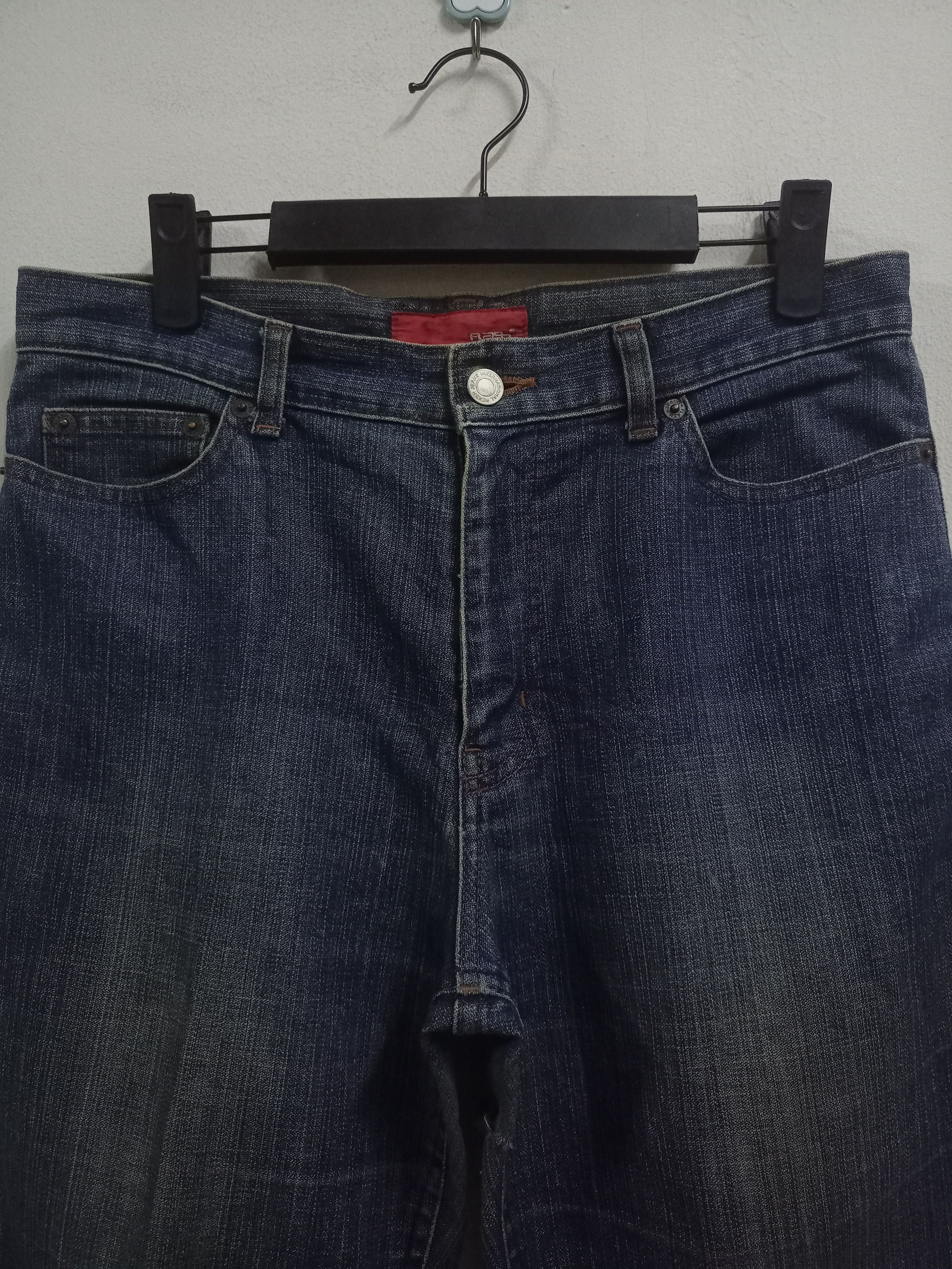 Japanese Brand Vintage Japanese Brand Distressed Flare Jeans 31x28 Size US 31 - 4 Thumbnail