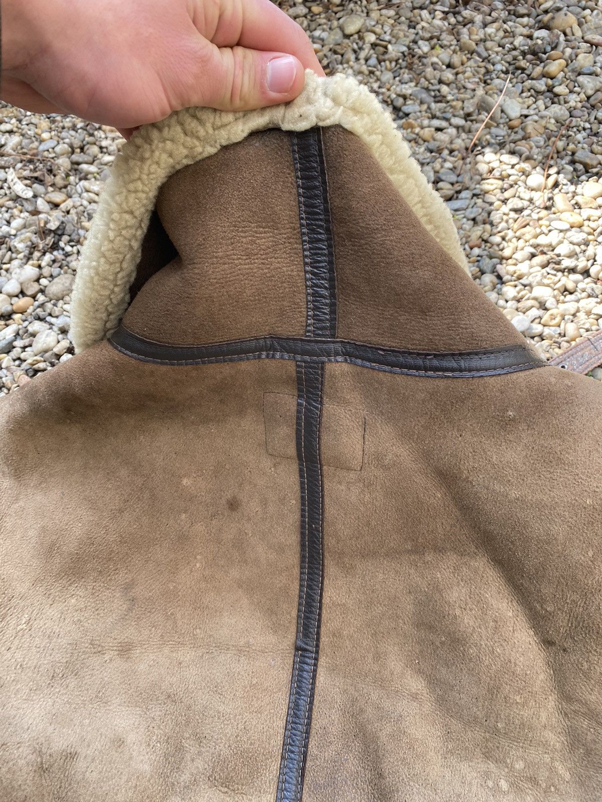 Avirex × Vintage Vintage 80s Avirex Lambskin Leather Sherpa Jacket Size US M / EU 48-50 / 2 - 18 Thumbnail