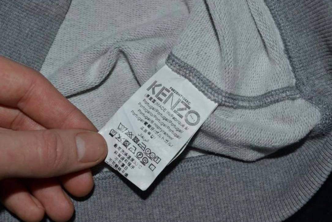 Kenzo Womens KENZO PARIS Grey Embroidered Eye Sweatshirt Size M Size M / US 6-8 / IT 42-44 - 5 Thumbnail