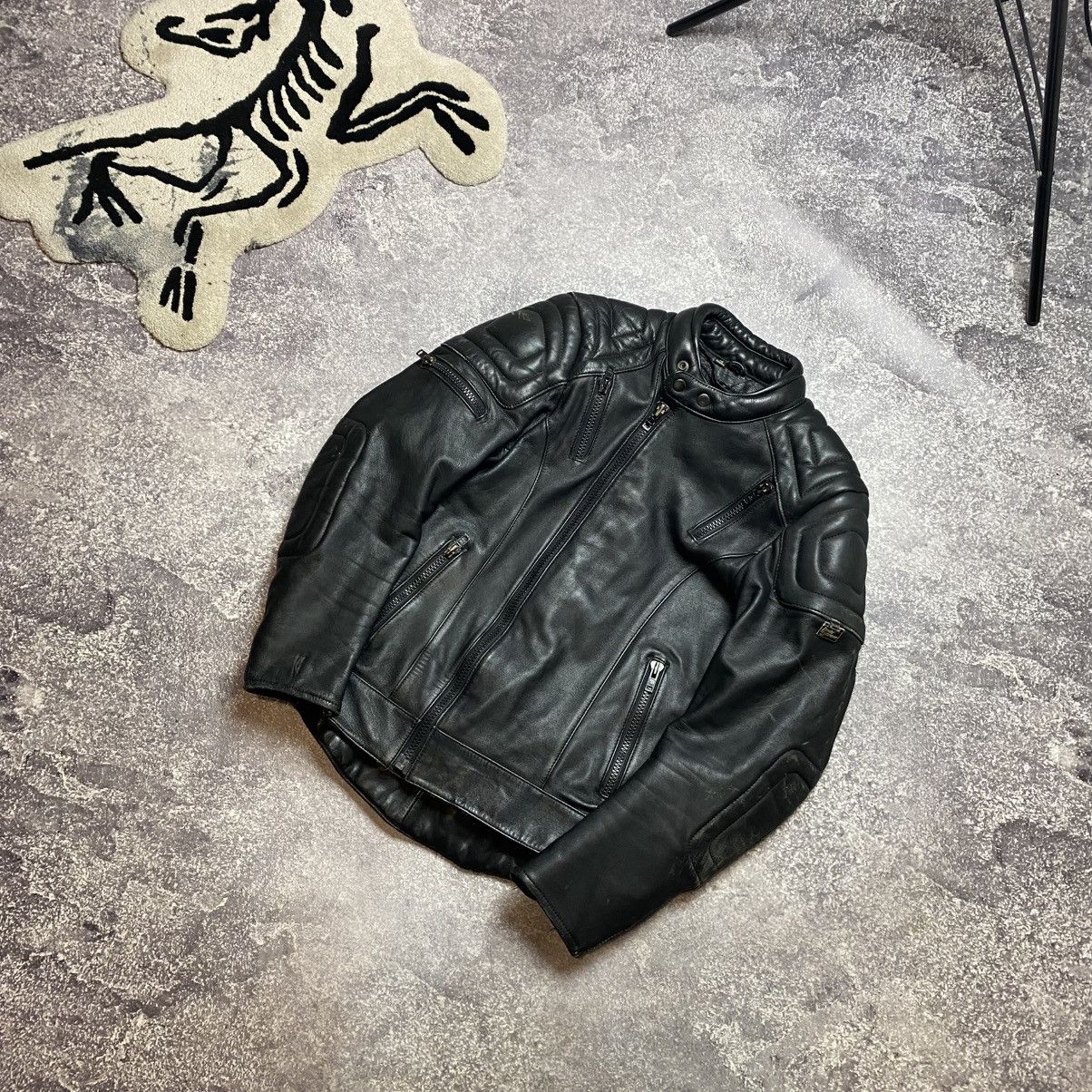Vintage Vintage Leather MOTO Rare motorbike 90’s Avantgarde jacket Size US XS / EU 42 / 0 - 1 Thumbnail