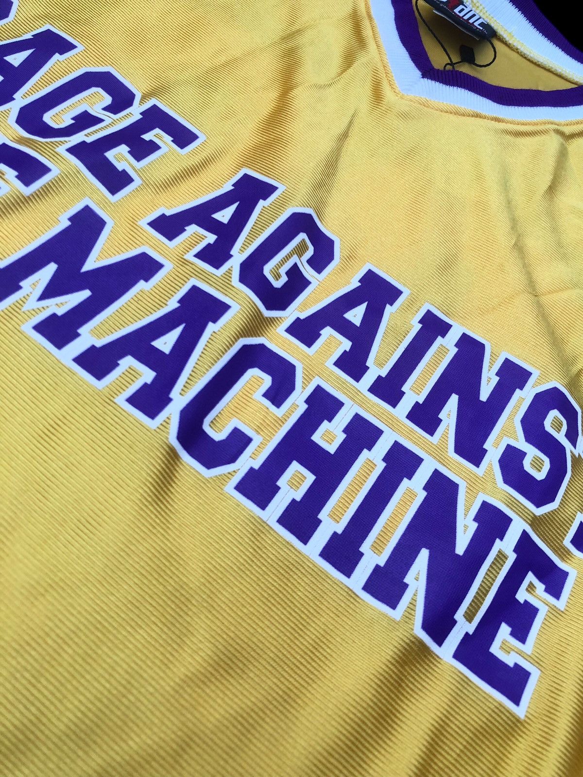 Rage Against The Machine 🔥Vtg RATM RAGE AGAINST THE MACHINE Baseball Jersey DEADSTOCK Size US M / EU 48-50 / 2 - 4 Thumbnail