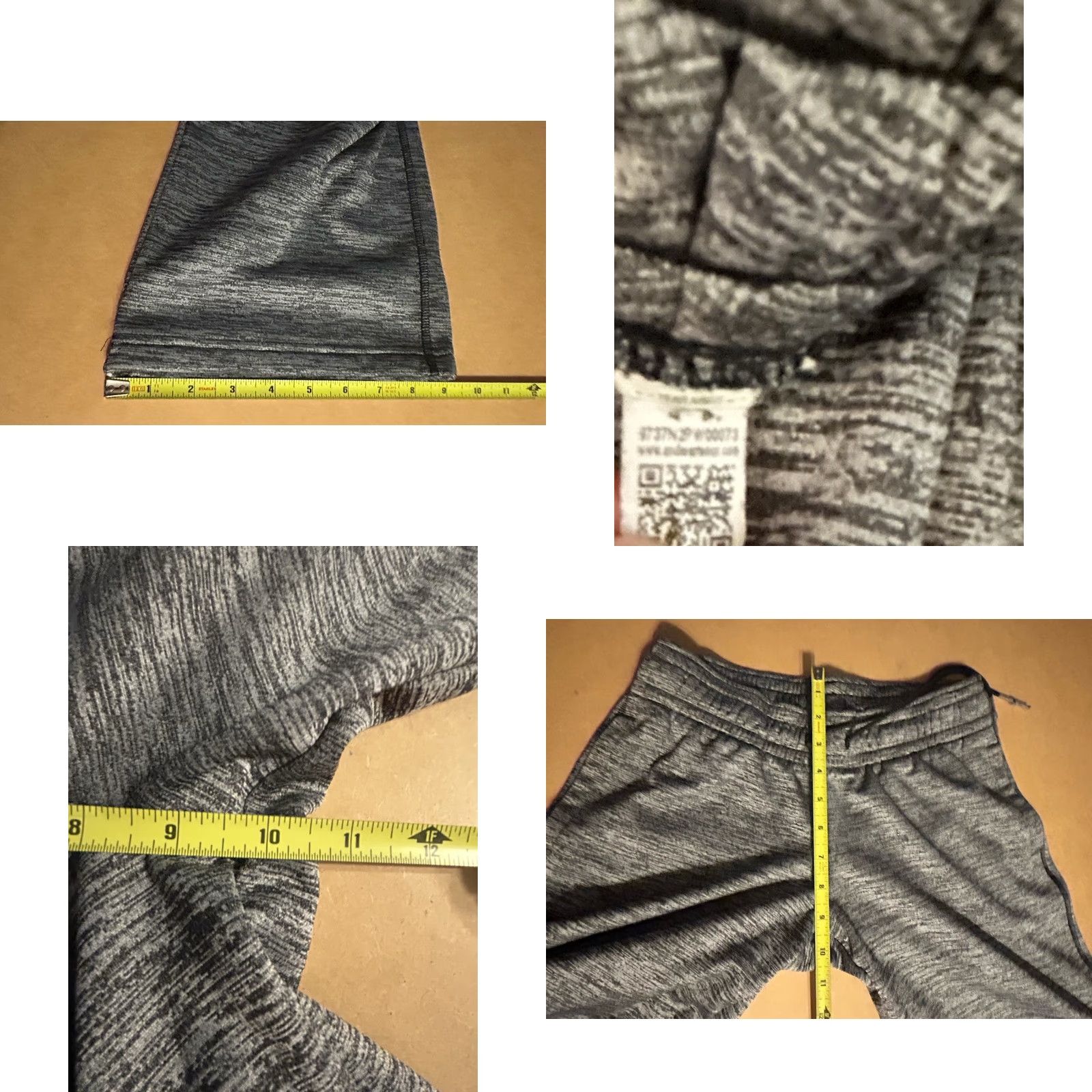 Under Armour Under Armour Storm 1 Gym Yoga Pants Women S Gray Elastic Waist Drawstring Pockets 100% Polyester Wide-Leg Inseam 30 Size 28" / US 6 / IT 42 - 10 Thumbnail