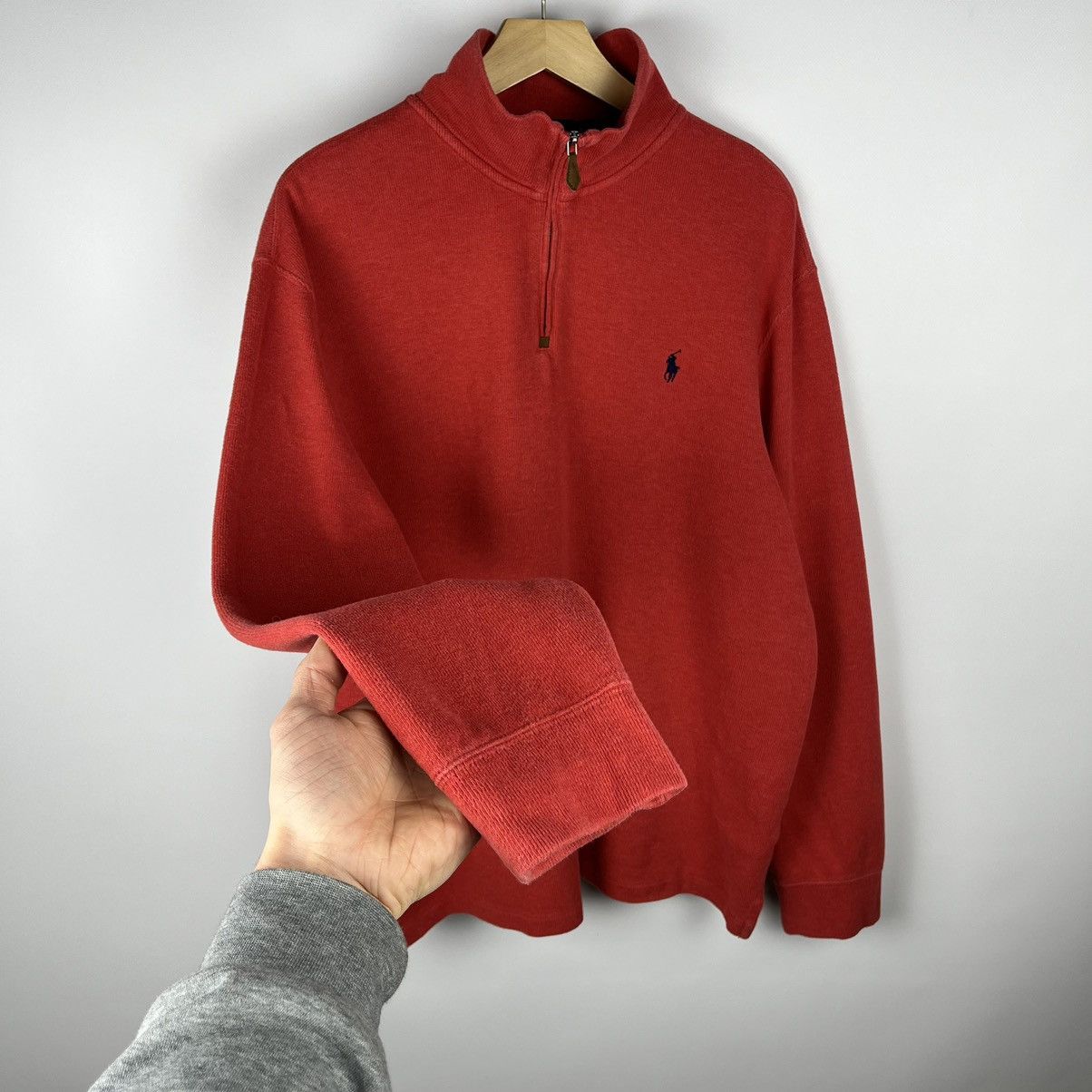 Polo Ralph Lauren Vintage Polo Ralph Lauren 1/4 zip sweater 90’s Size US XL / EU 56 / 4 - 8 Thumbnail