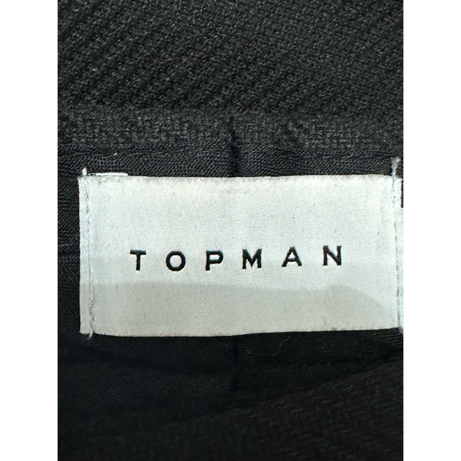 Topman Topman Dress Pants Regular Fit Back Pockets Black M 32 NWOT Size US 32 / EU 48 - 7 Thumbnail