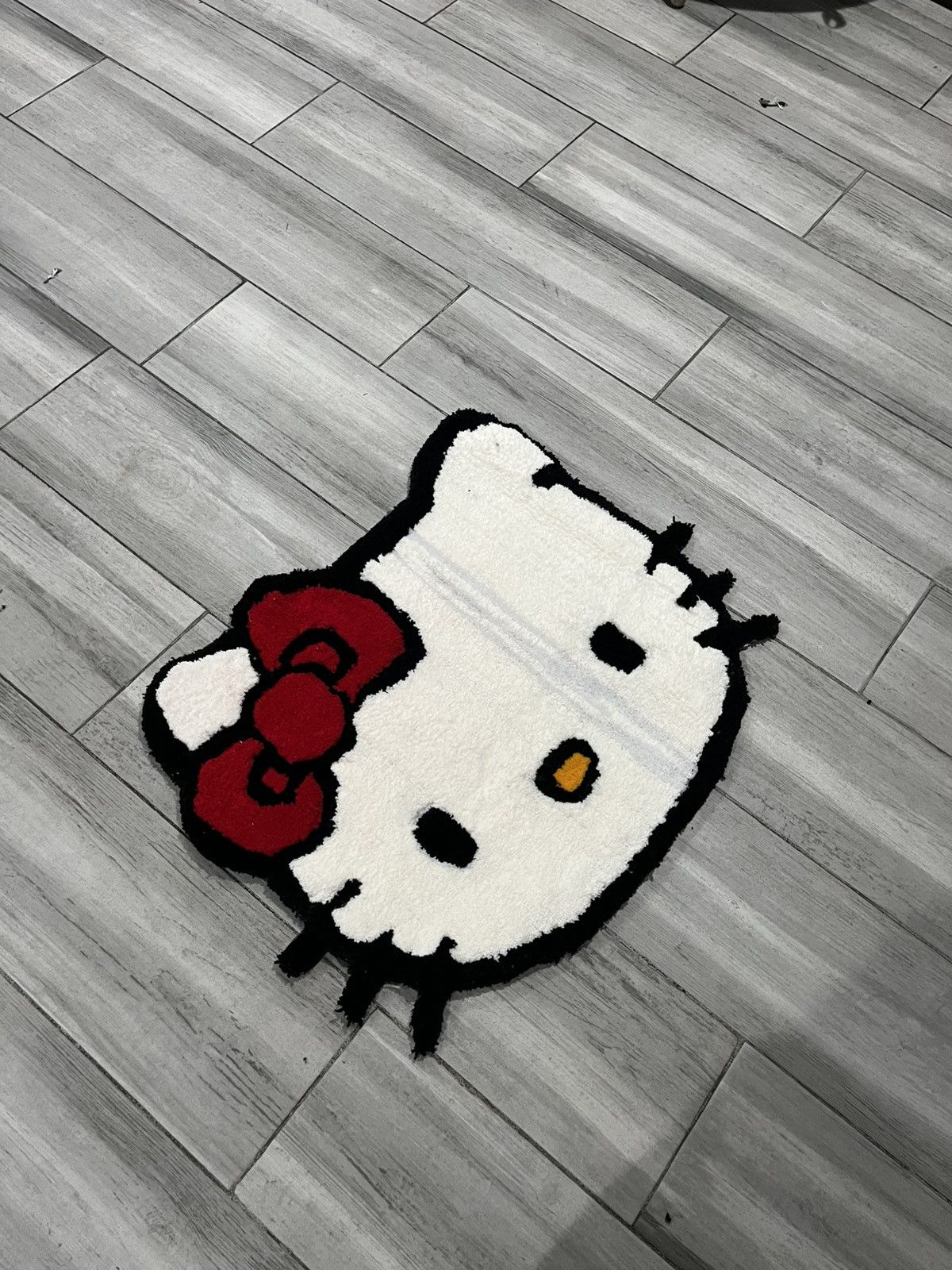 Handmade Hello Kitty Large Rug Size ONE SIZE - 2 Thumbnail