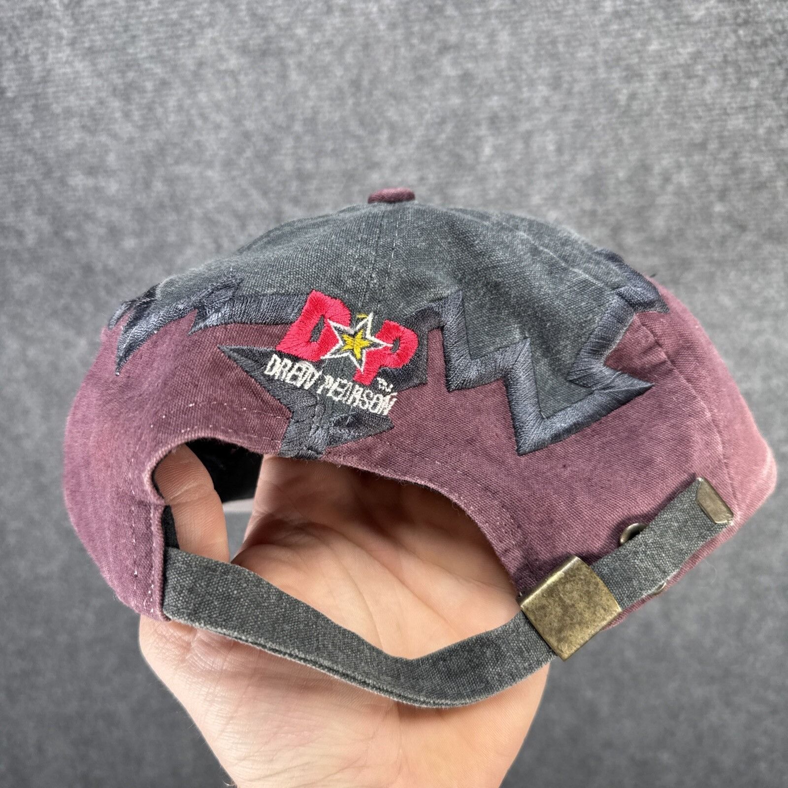 Vintage Miami Heat Hat Cap Snapback Jagged Edge Drew Pearson