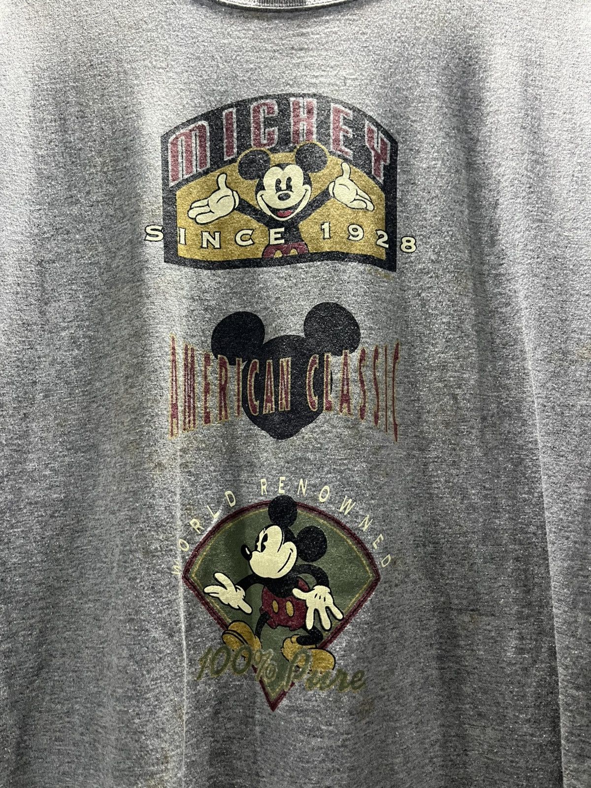 Vintage Rare vintage mickey Size US M / EU 48-50 / 2 - 2 Thumbnail