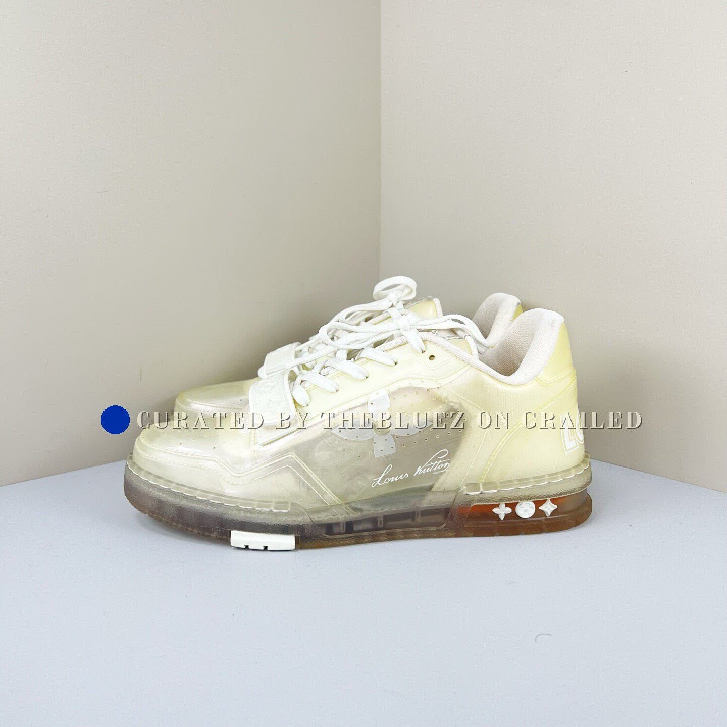 Louis Vuitton Louis Vuitton Transparent Trainer Sneakers Size US 6.5 / EU 39-40 - 1 Thumbnail