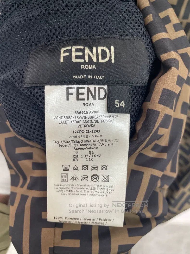 Fendi Fendi Printed Double-Faced Jacket Size US L / EU 52-54 / 3 - 4 Thumbnail