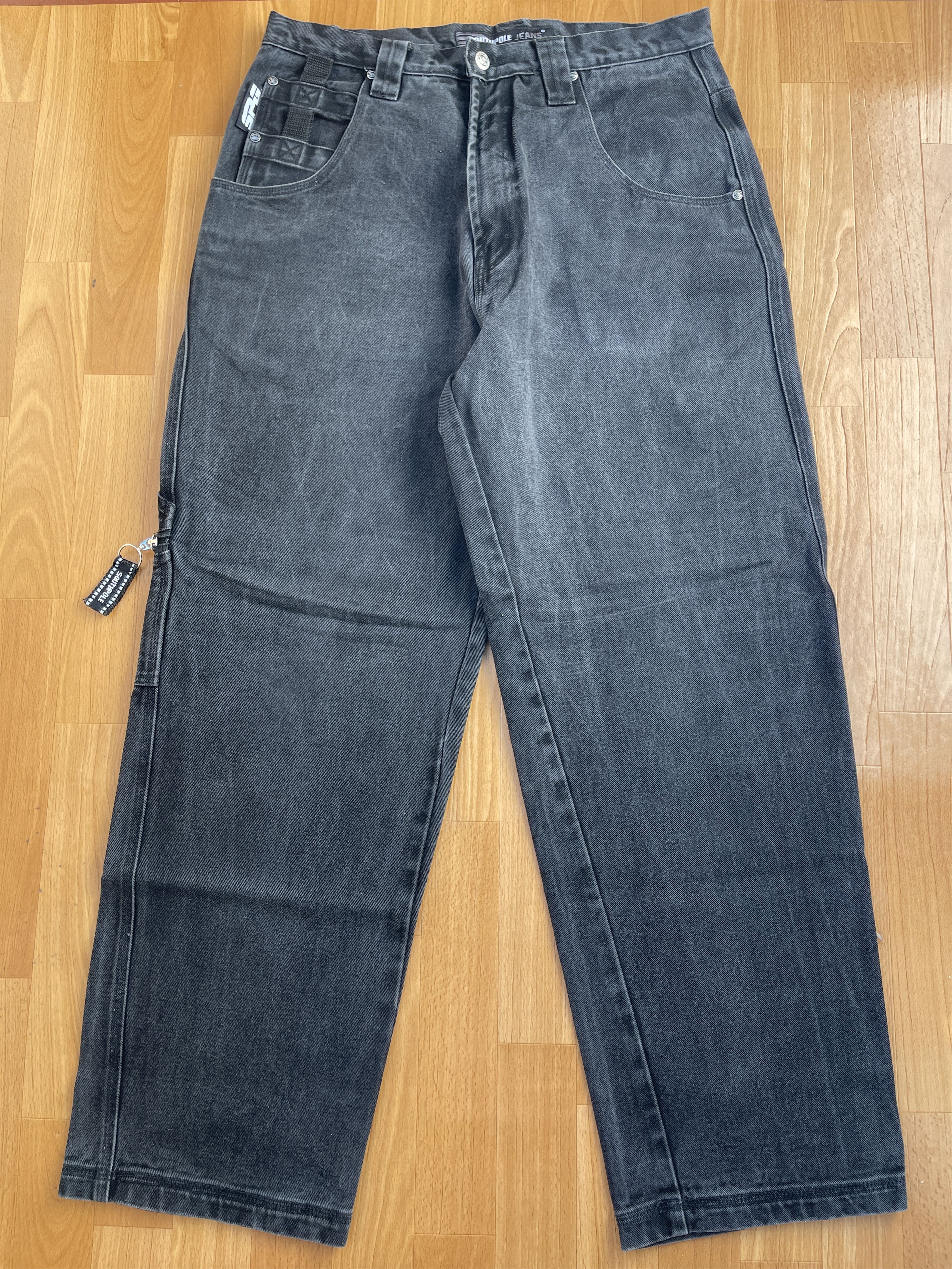 Southpole Southpole jeans, baggy vintage South Pole 90s hip hop Y2K 34 Size US 34 / EU 50 - 2 Thumbnail