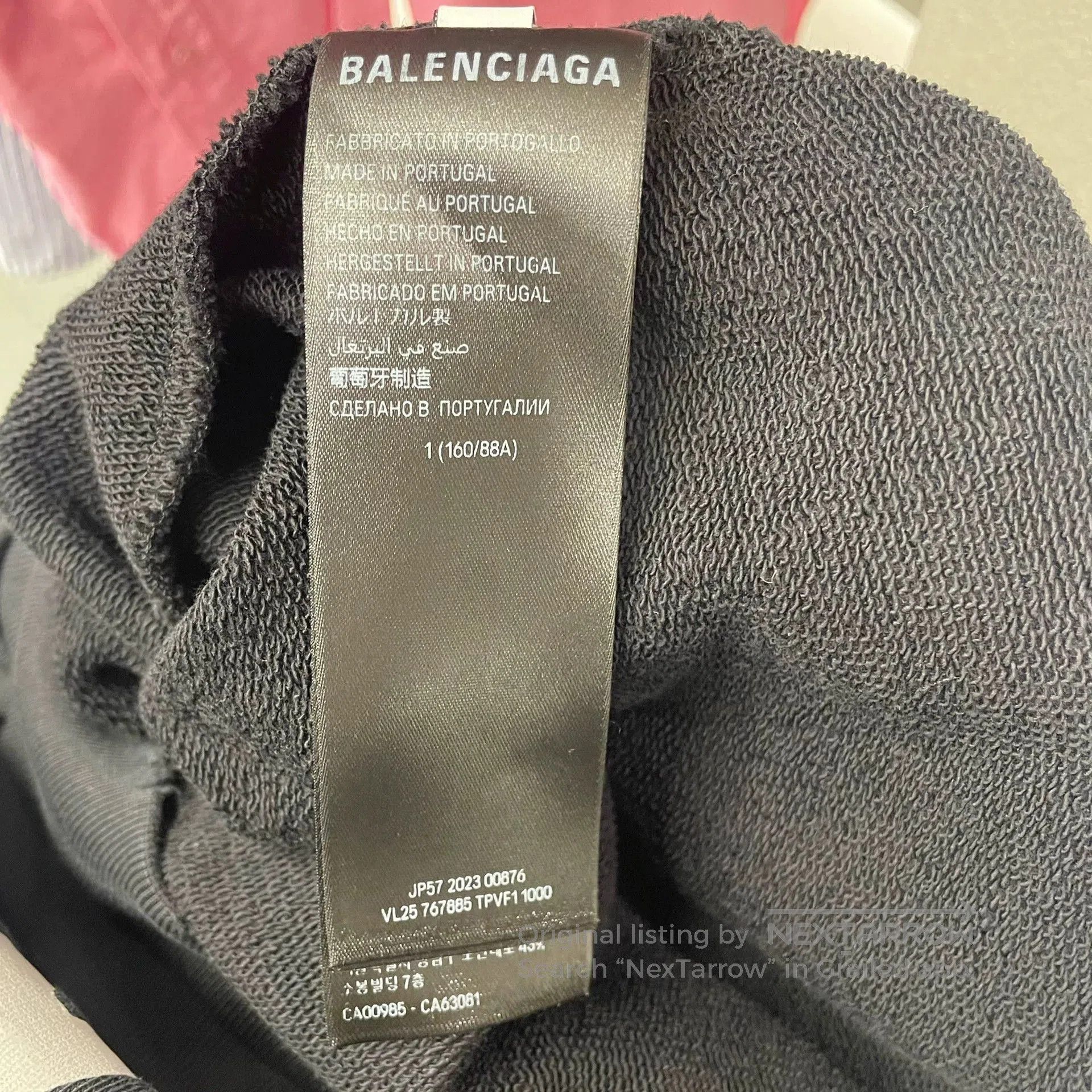 Balenciaga Balenciaga Racing Hoodie in Black Color. Size US L / EU 52-54 / 3 - 6 Thumbnail