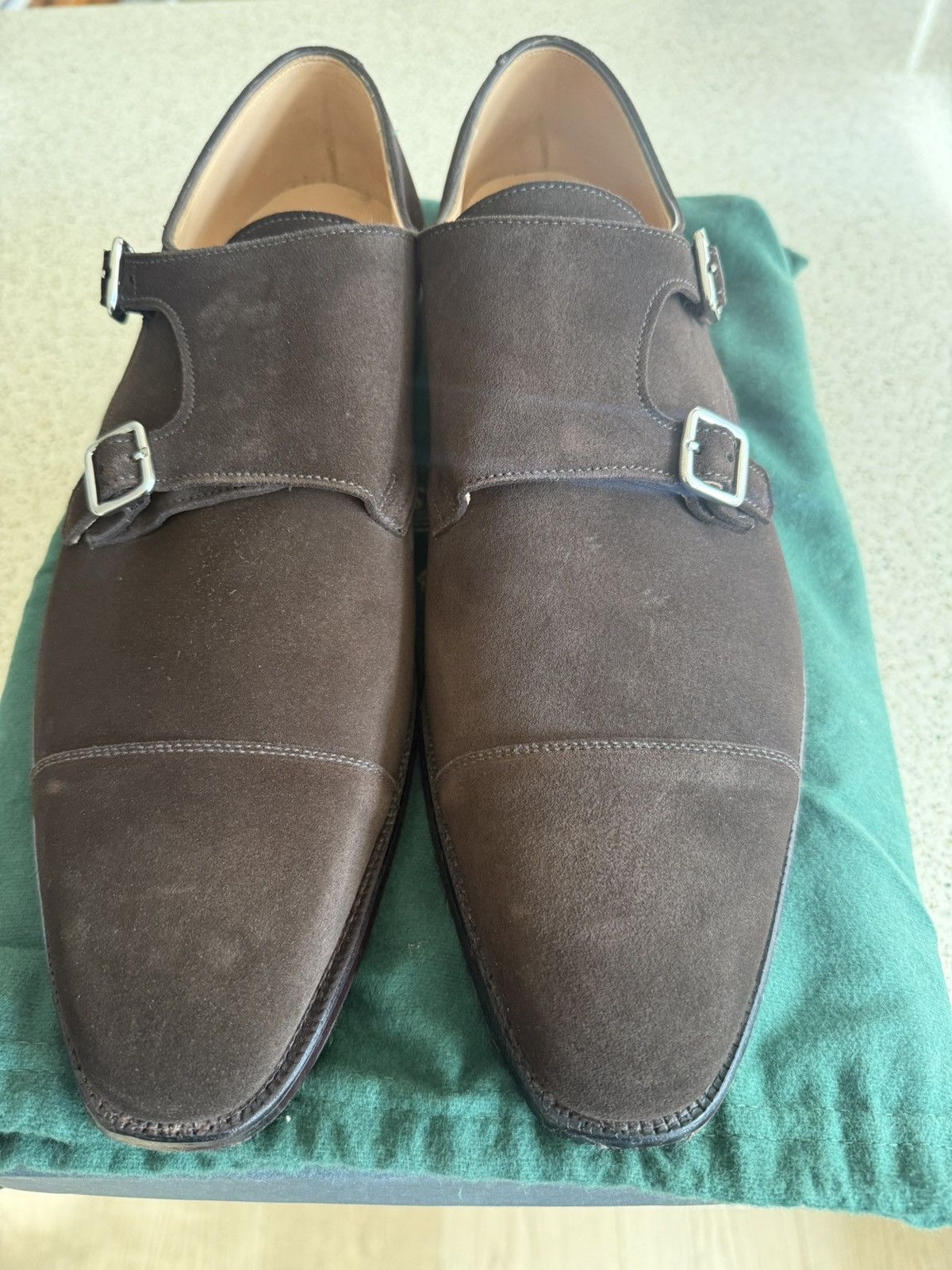 Crockett & Jones Crocket & Jones Lowndes Double Monk Size US 10.5 / EU 43-44 - 2 Thumbnail