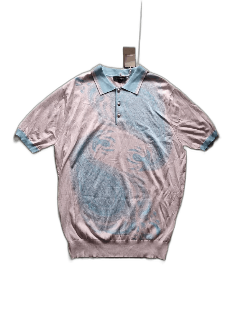 Ermenegildo Zegna New Stefano Ricci Silk Polo Shirt Size US L / EU 52-54 / 3 - 1 Thumbnail