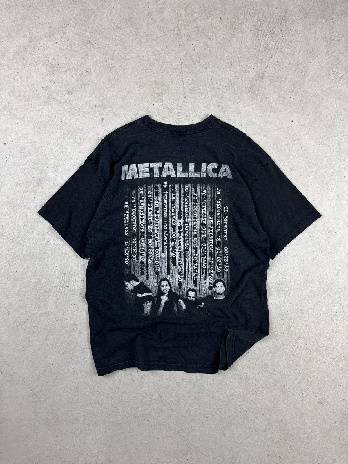 llica Summer Tour '2000 Tシャツ XL llica Summer Tour '2000 Tシャツ XL Metallica Sanitarium Tour