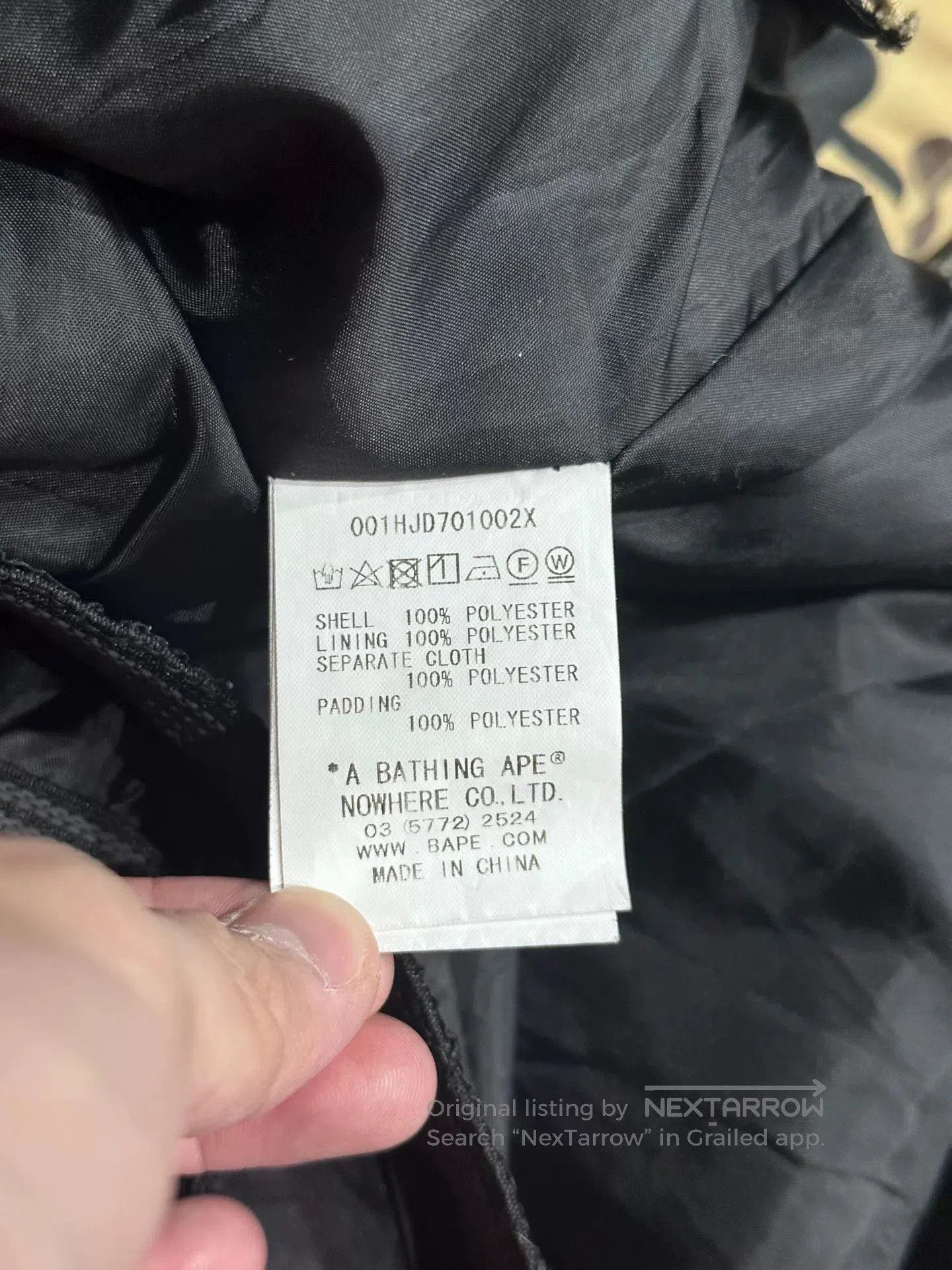 Bape Bape Outdoor Camouflage Down Jacket. Size US XL / EU 56 / 4 - 7 Thumbnail