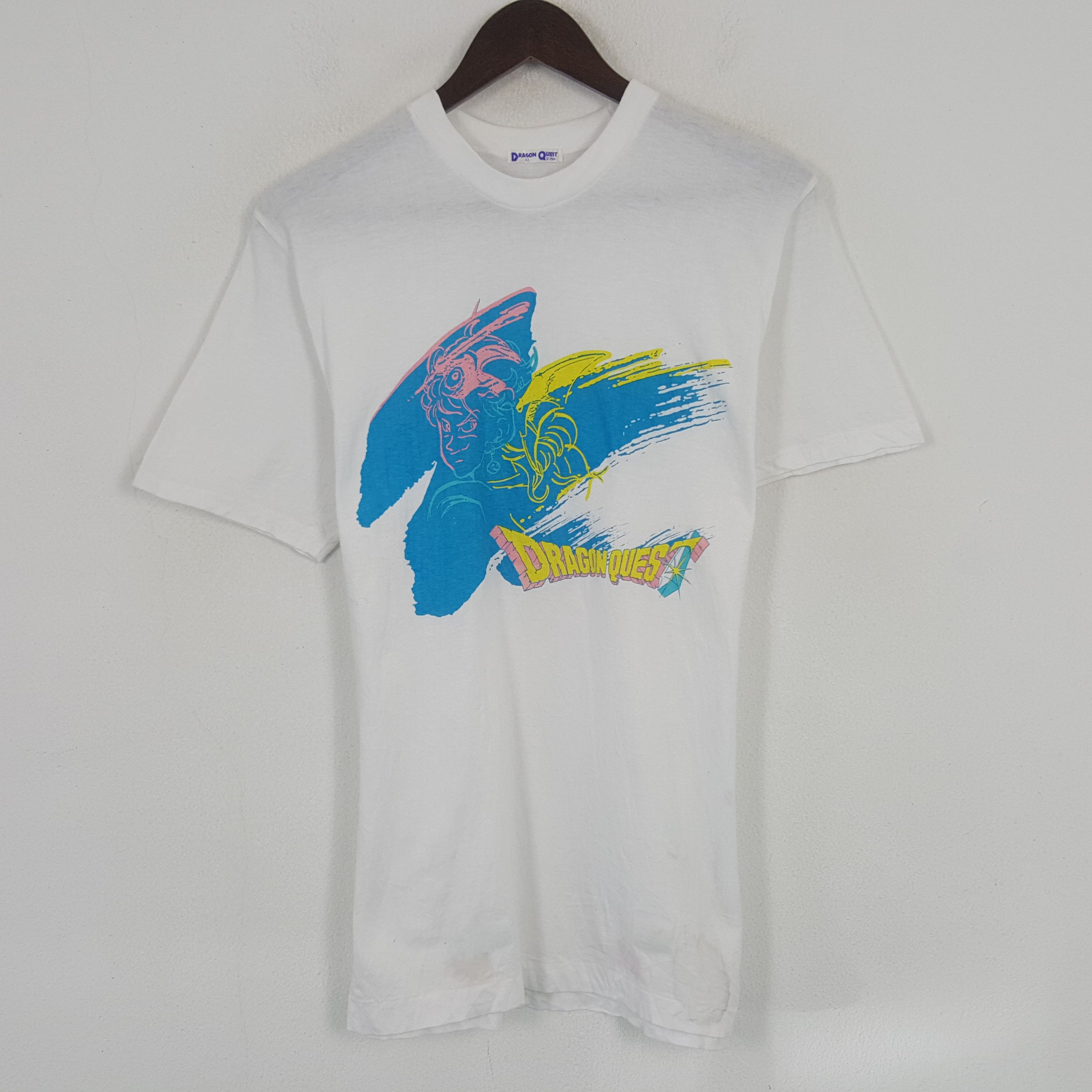 Japanese Brand × Vintage Vintage Dragon Quest Japanese Anima Tshirt Size US S / EU 44-46 / 1 - 1 Thumbnail