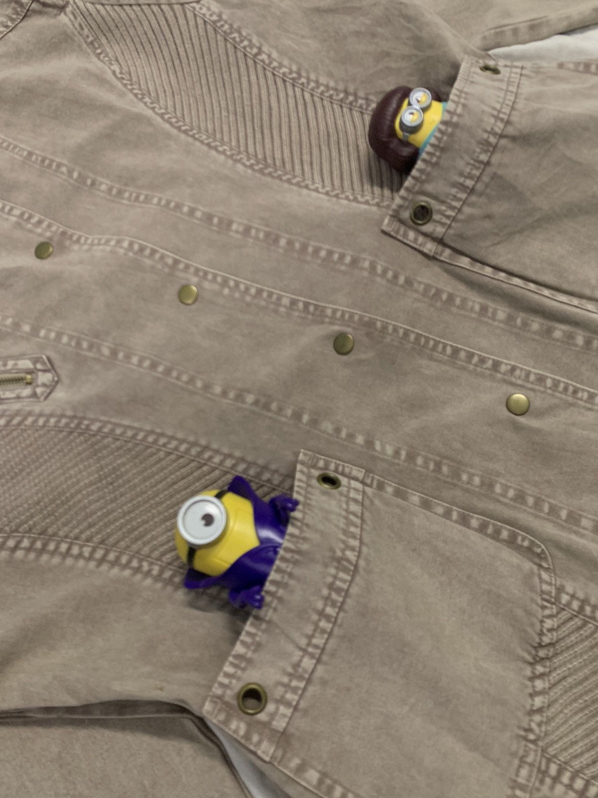 Japanese Brand Vintage Japanese Brand Snap Button Cotton Jacket Size L / US 10 / IT 46 - 7 Thumbnail
