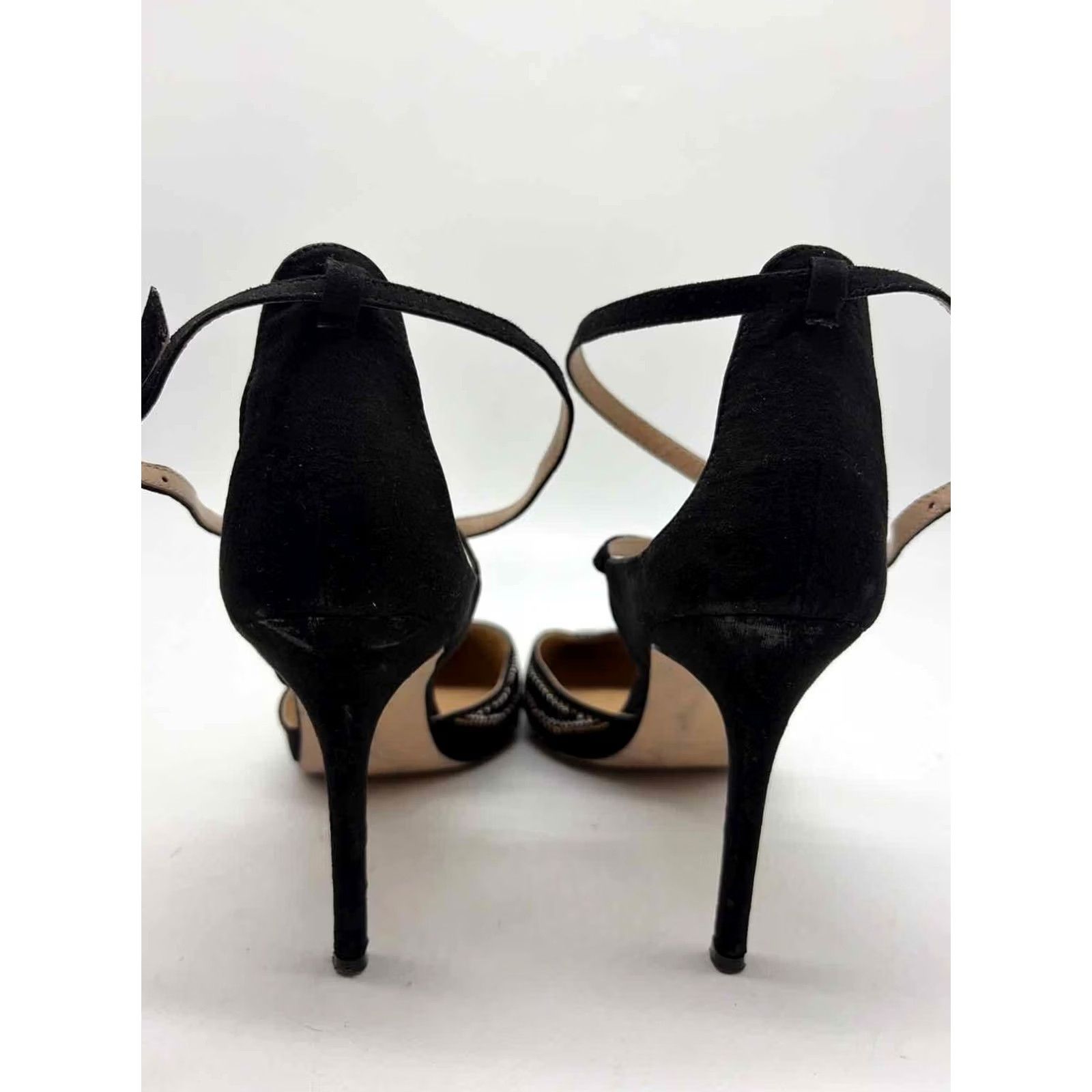 Vintage Carlos Black Size 10 Pump Heels Size US 10 / IT 40 - 3 Thumbnail