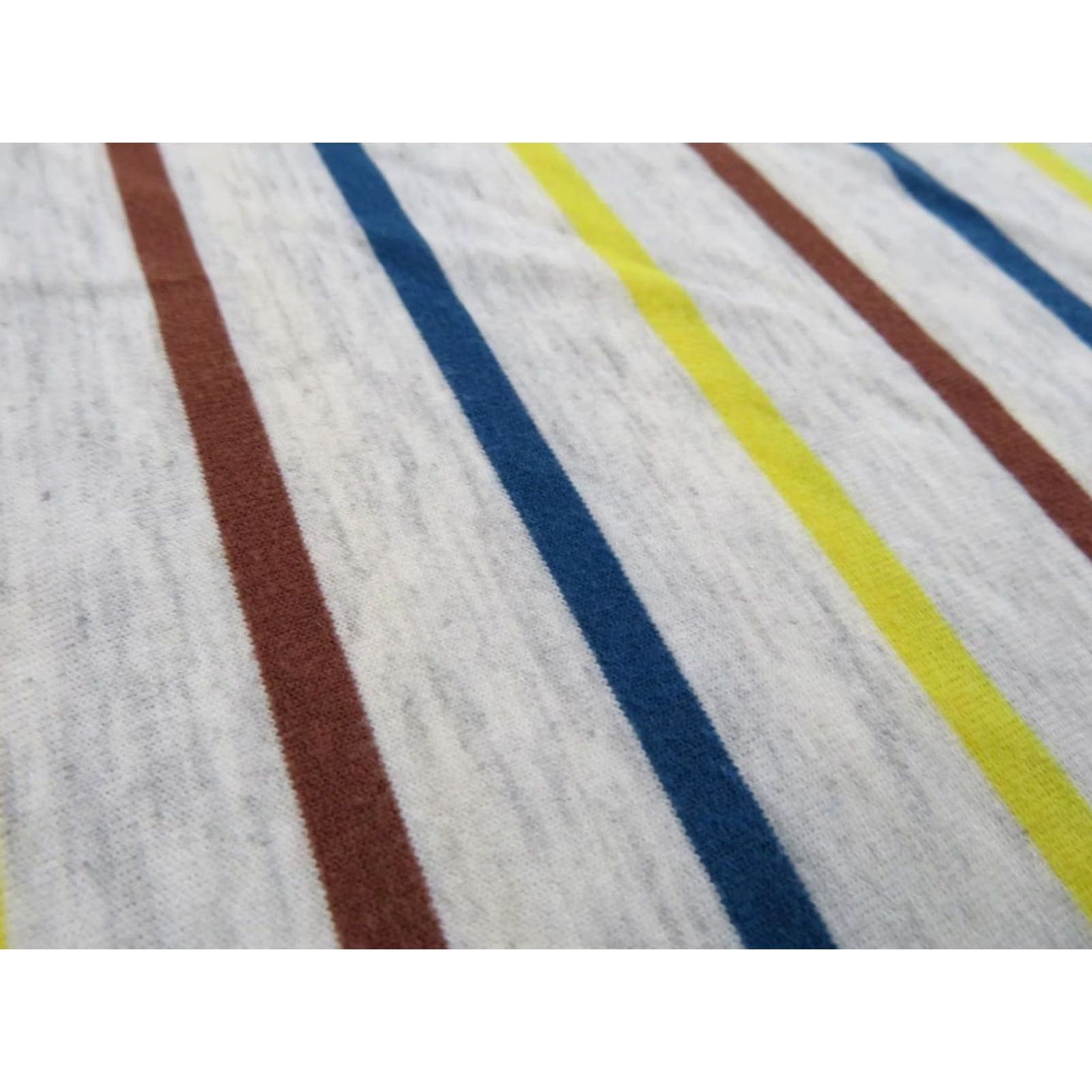 Vintage LuLaRoe Women's Carly Dress XXS Gray Blue Yellow Unicorn High Low 2XS Stripes Size XXS / US 00 / IT 34 - 7 Thumbnail